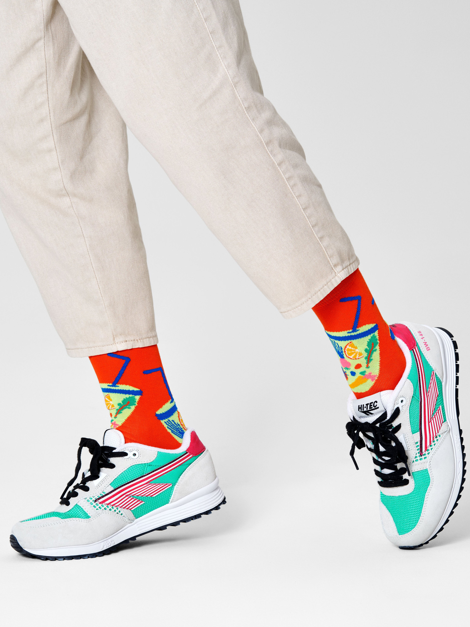 Happy Socks Smoothie Zokni (red/multi)