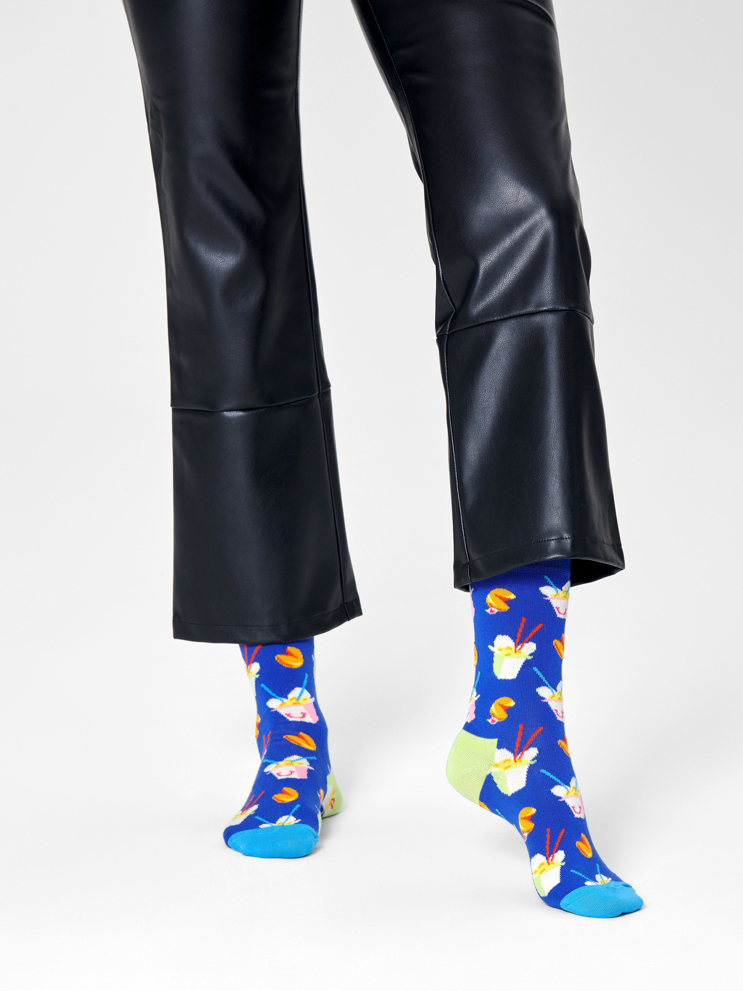 Happy Socks Take Out Zokni (purple/multi)