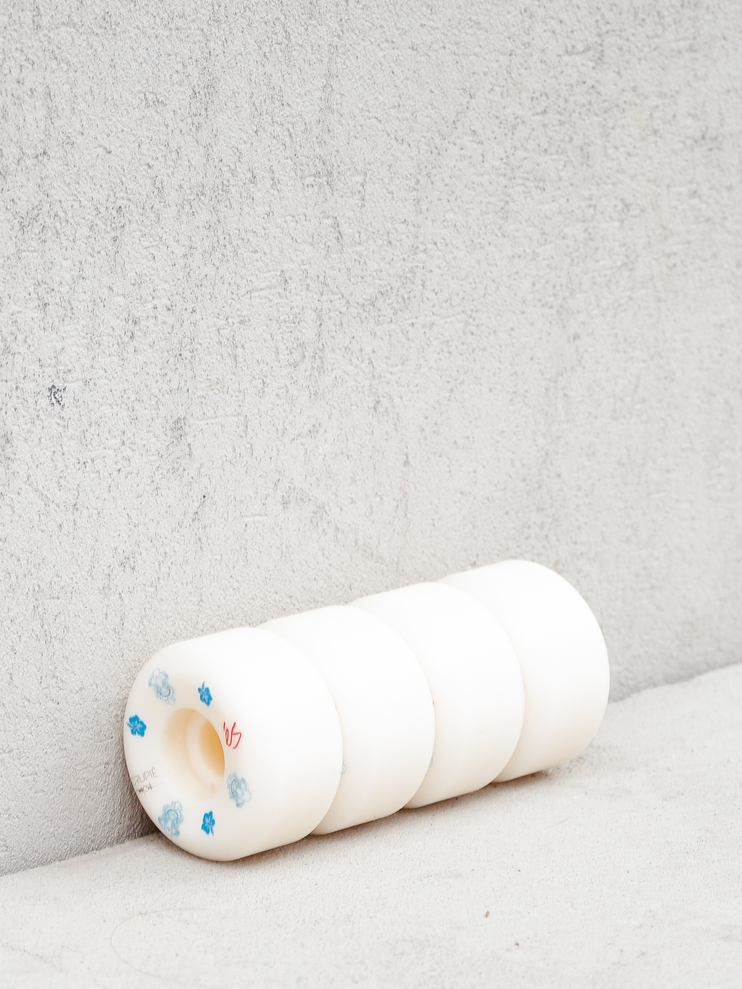 eS Crupie X Es Schmatty Gördeszka kerék (white/blue)