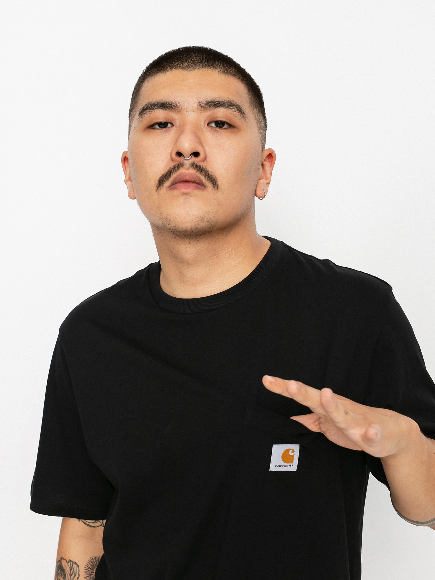 Carhartt WIP Pocket póló (black)