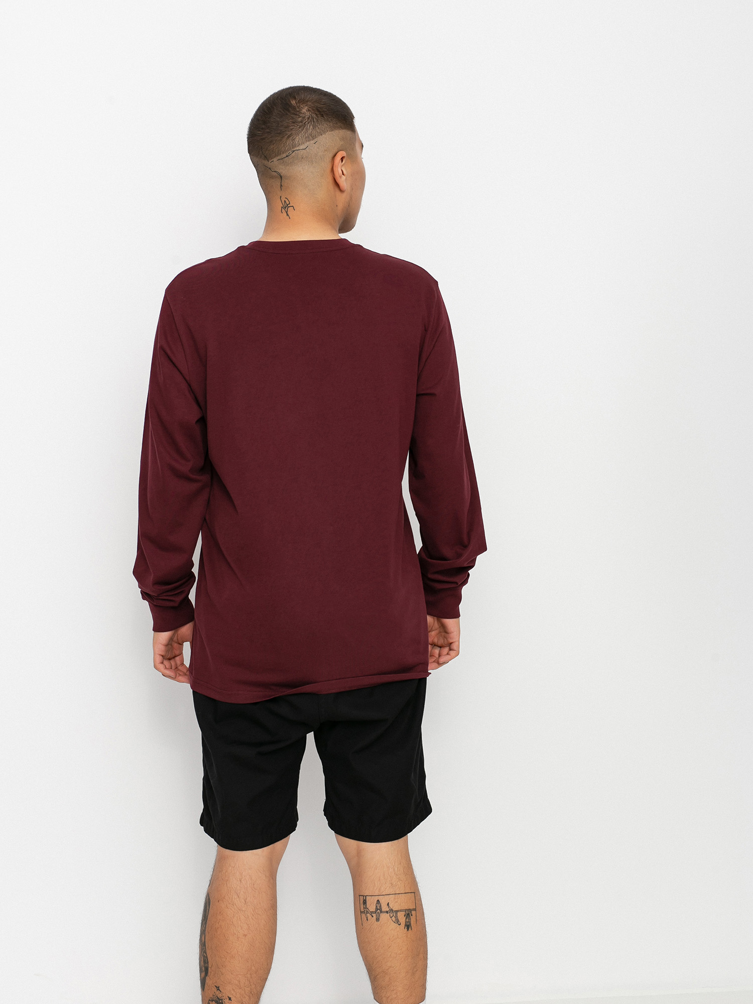 Carhartt WIP Pocket Hosszú ujjú felső (wine)