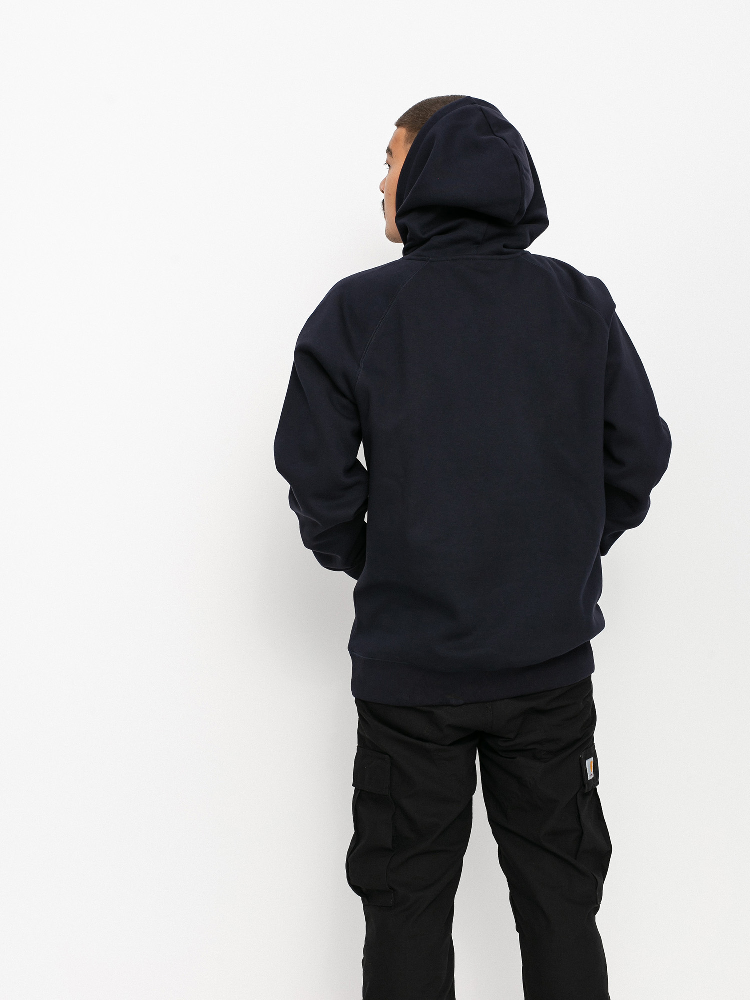 Carhartt WIP Chase HD Kapucnis pulóver (dark navy/gold)