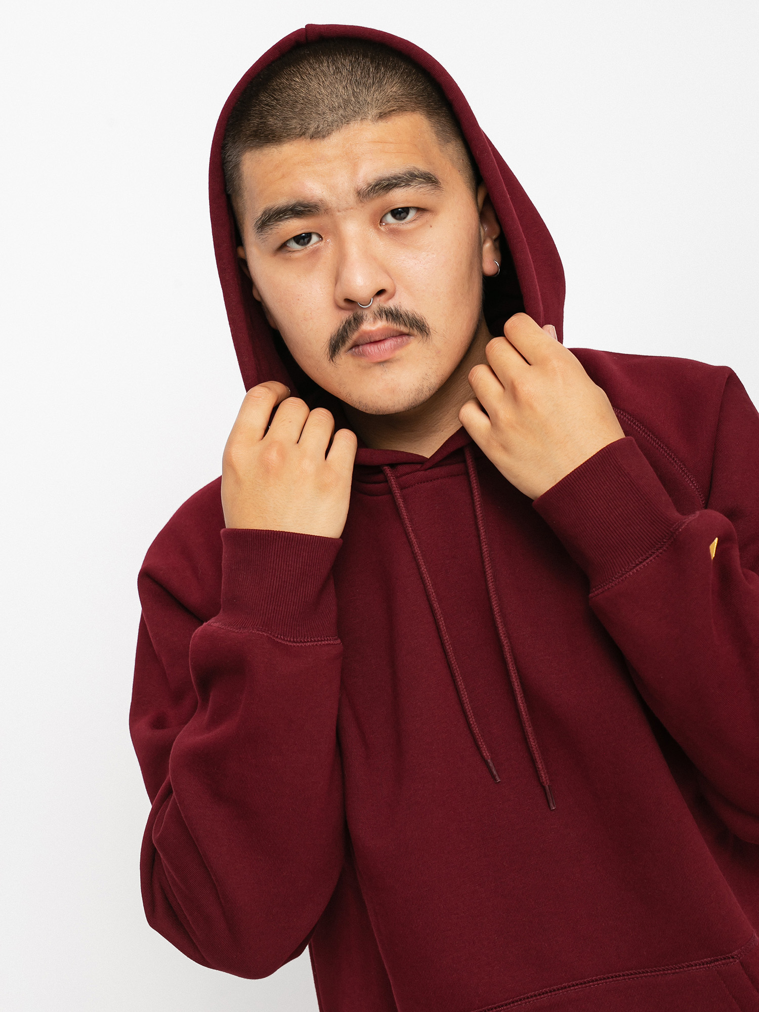 Carhartt WIP Chase HD Kapucnis pulóver (jam/gold)