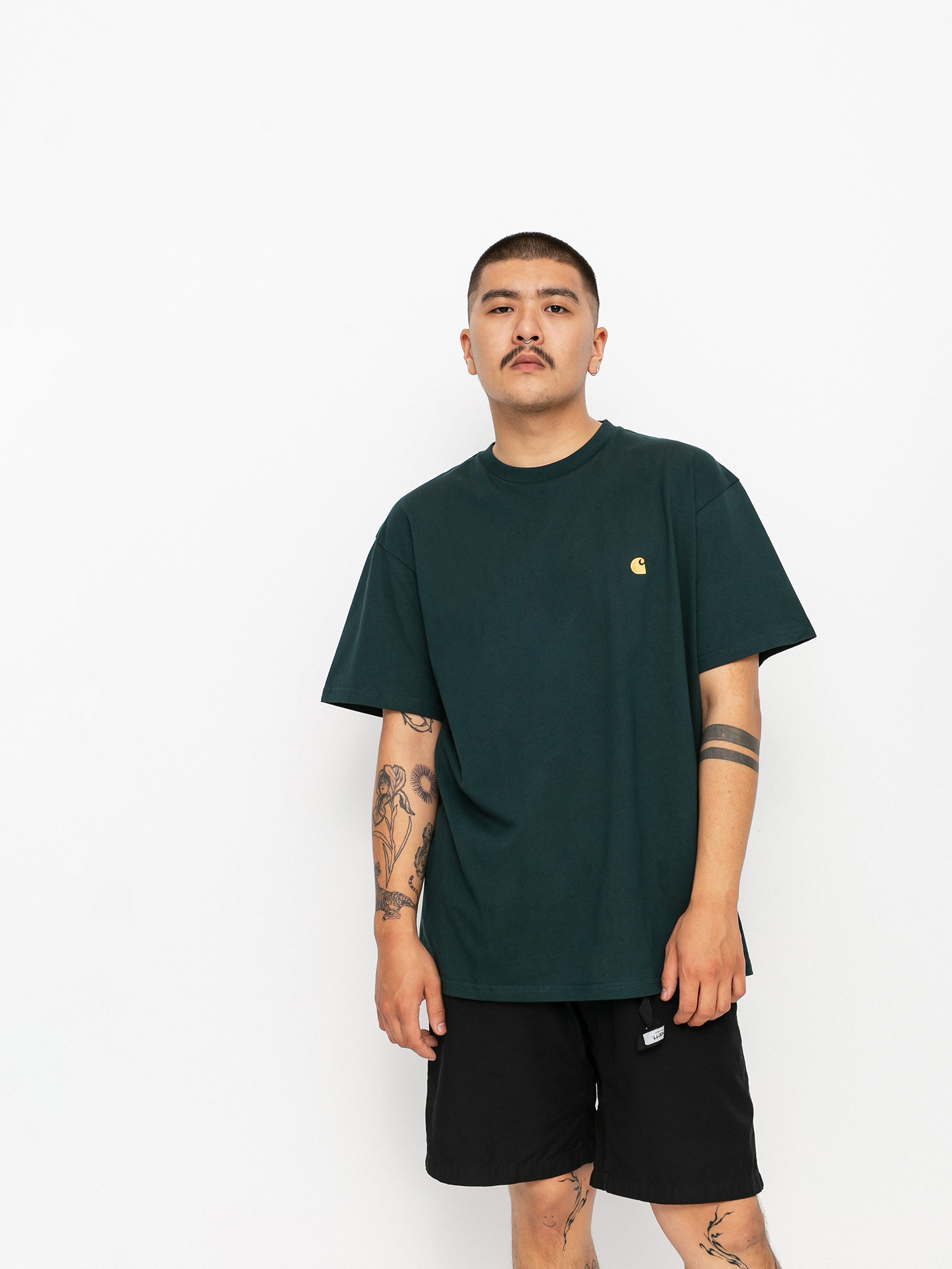 Carhartt WIP Chase póló (frasier/gold)