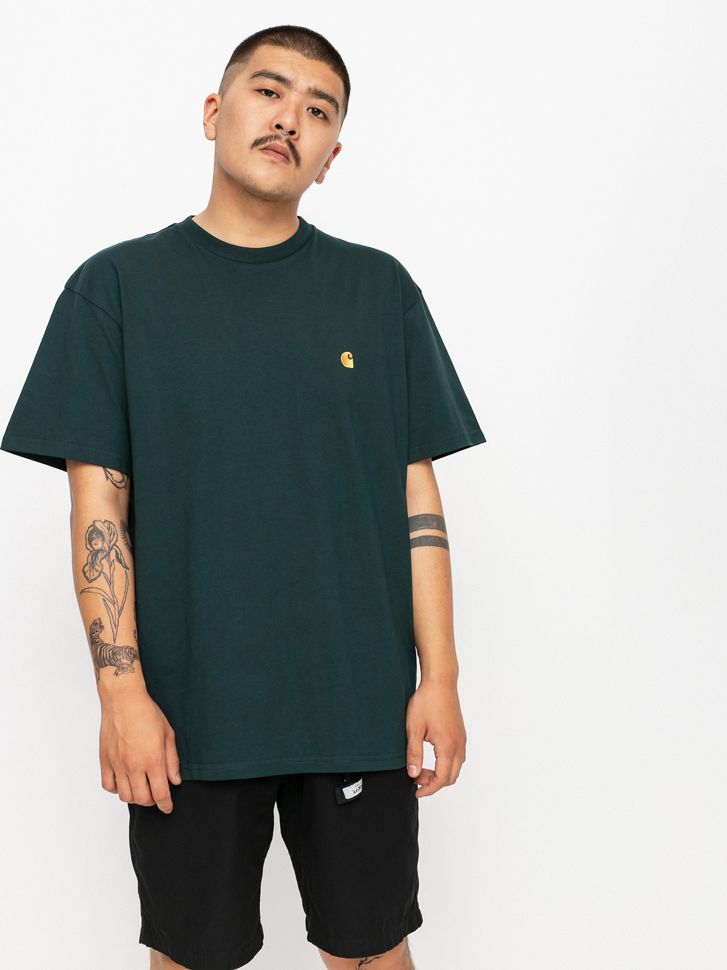 Carhartt WIP Chase póló (frasier/gold)