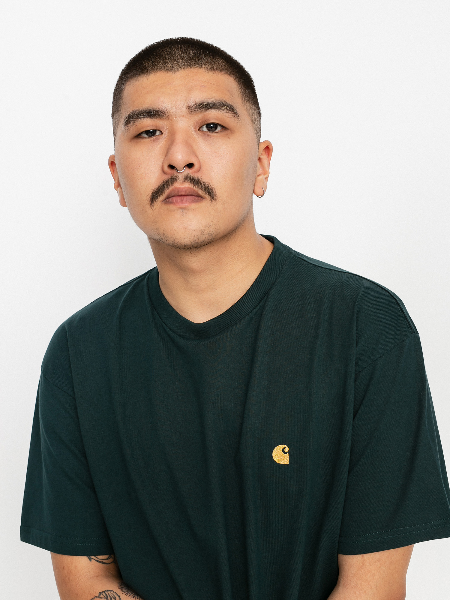 Carhartt WIP Chase póló (frasier/gold)