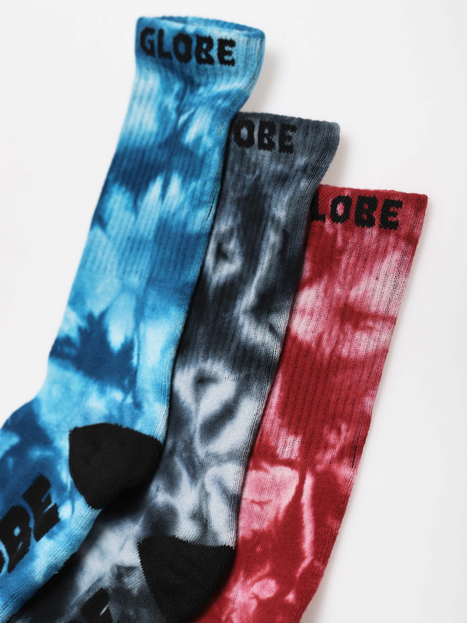 Globe All Tied Up 3 Pack Zokni (asst.)