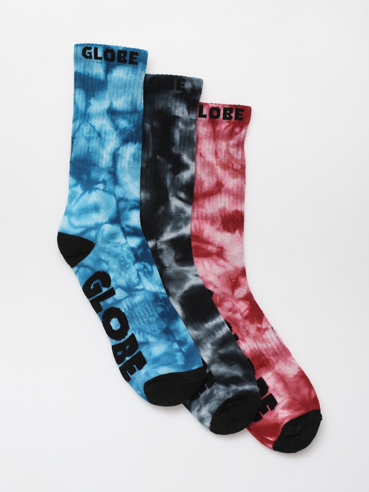 Globe All Tied Up 3 Pack Zokni (asst.)