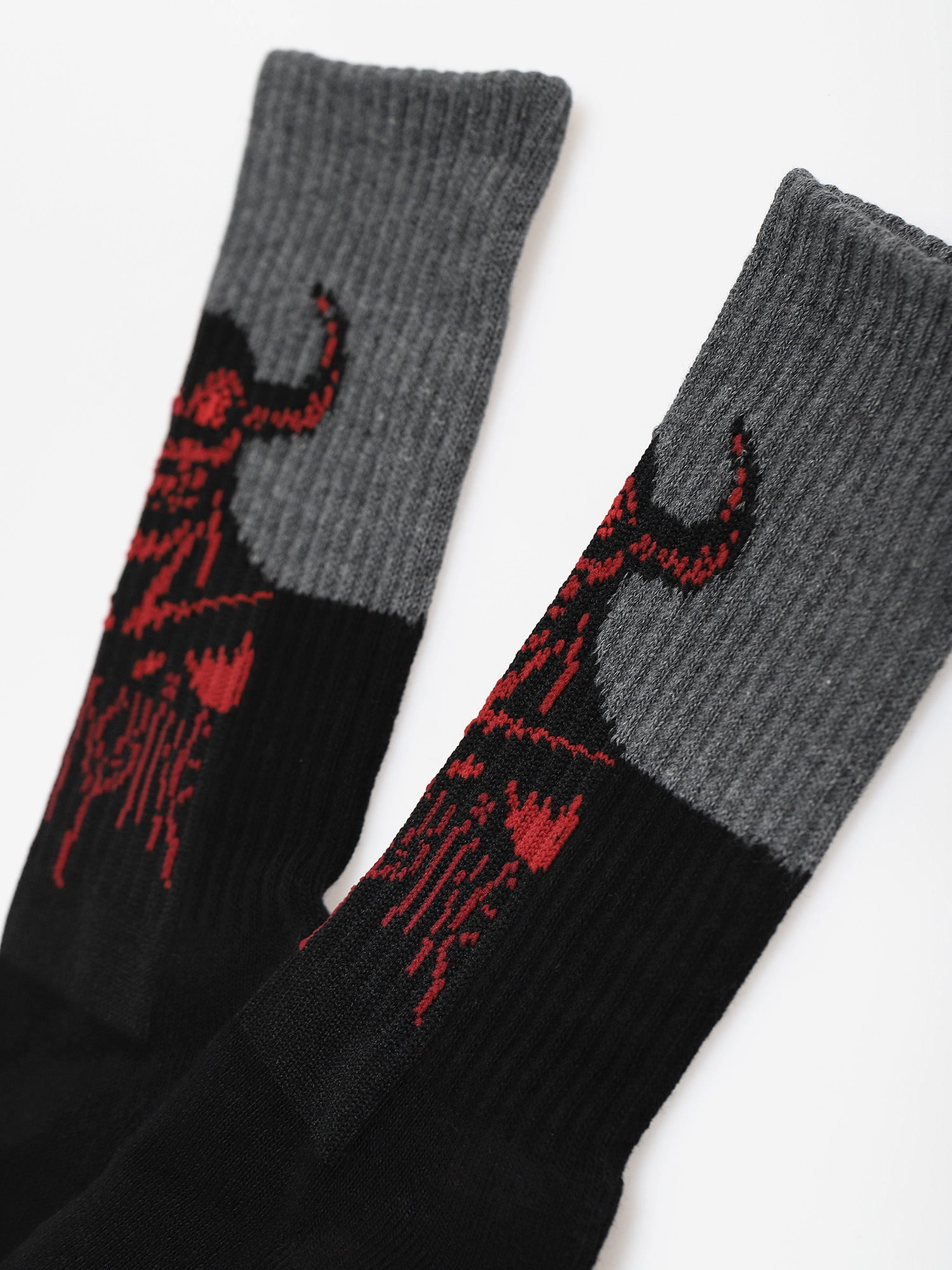 Toy Machine Hell Monster Crew Zokni (grey/black)