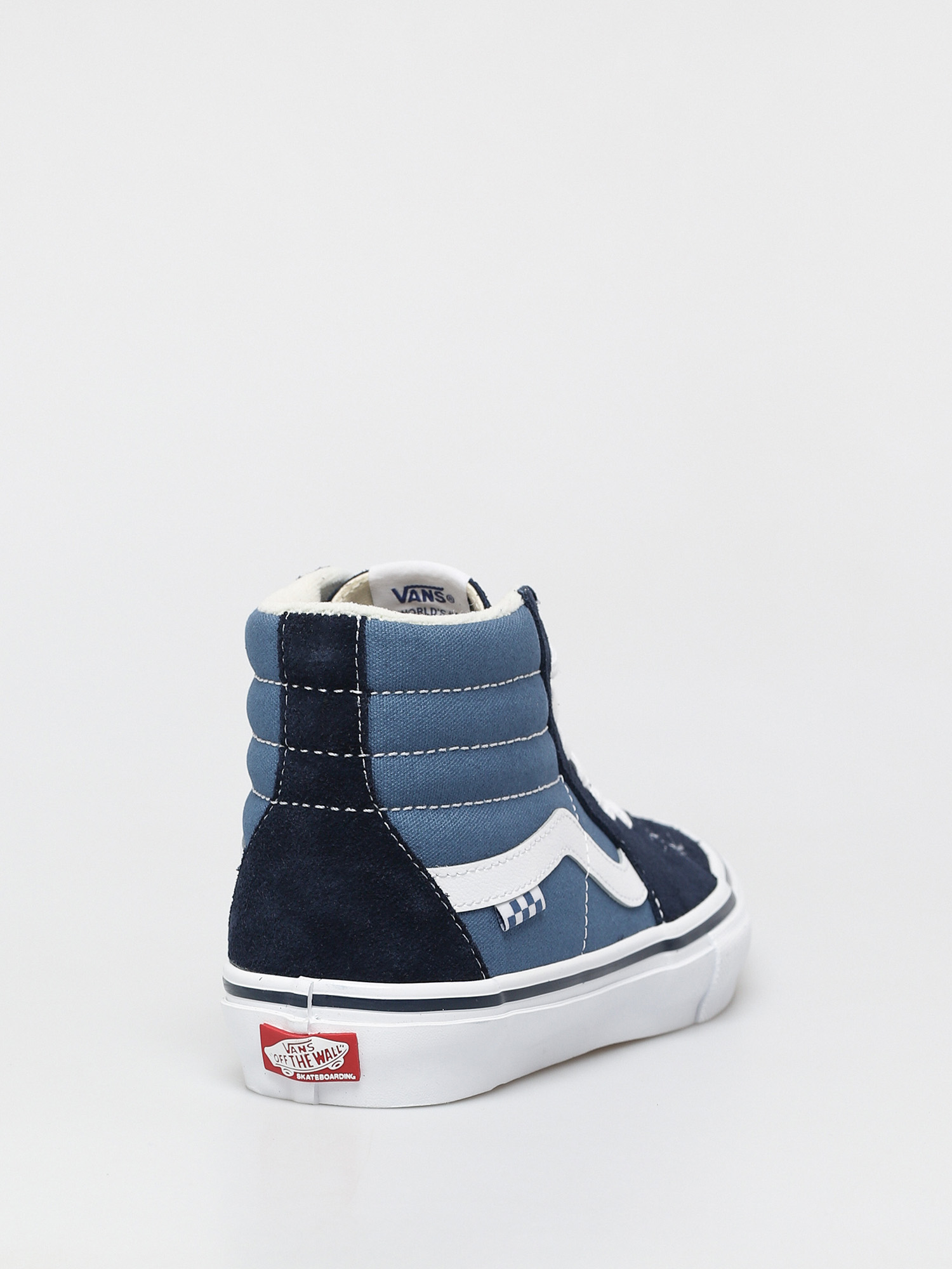 Vans Skate Sk8 Hi Cipők (navy/white)
