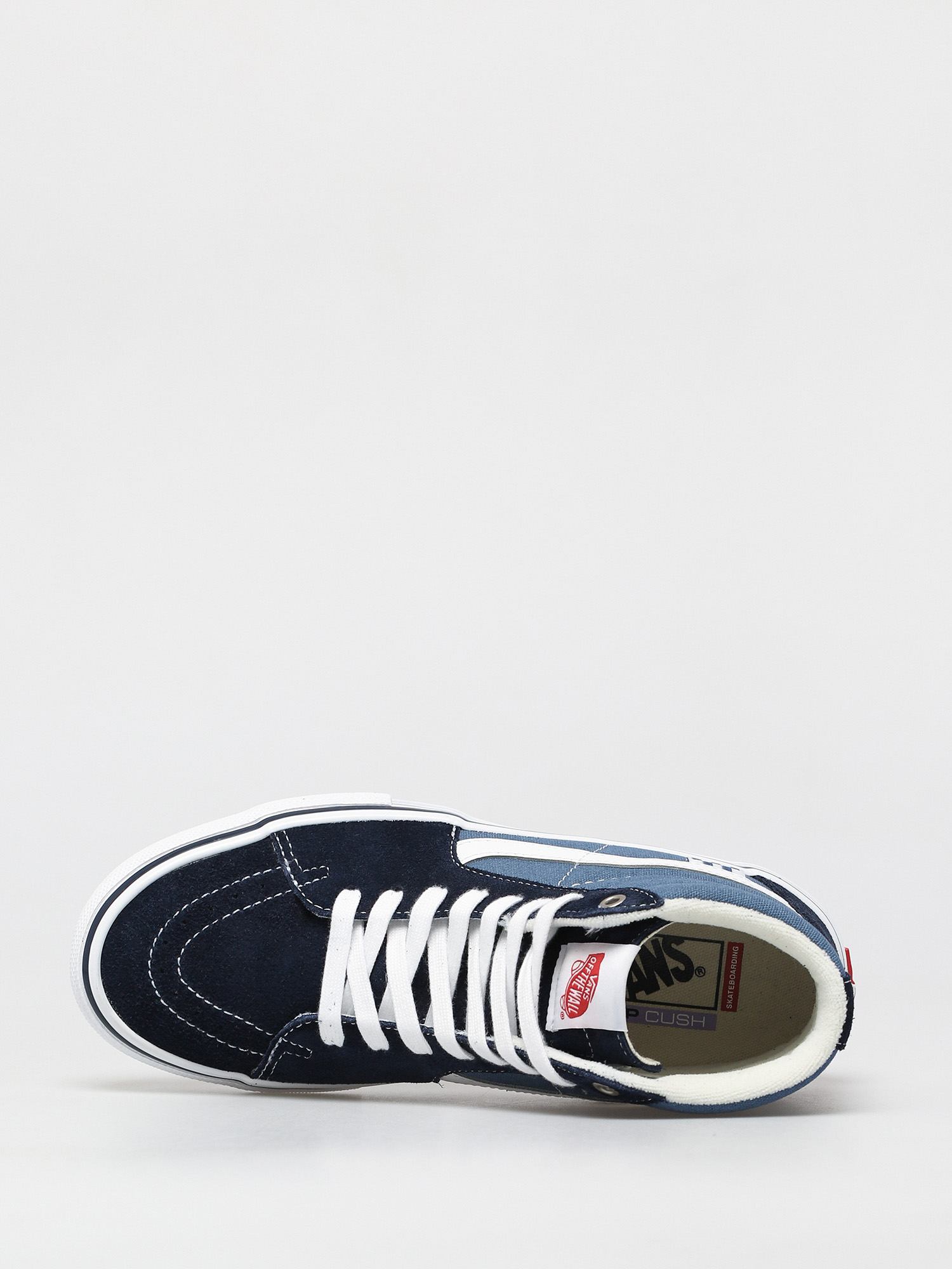 Vans Skate Sk8 Hi Cipők (navy/white)