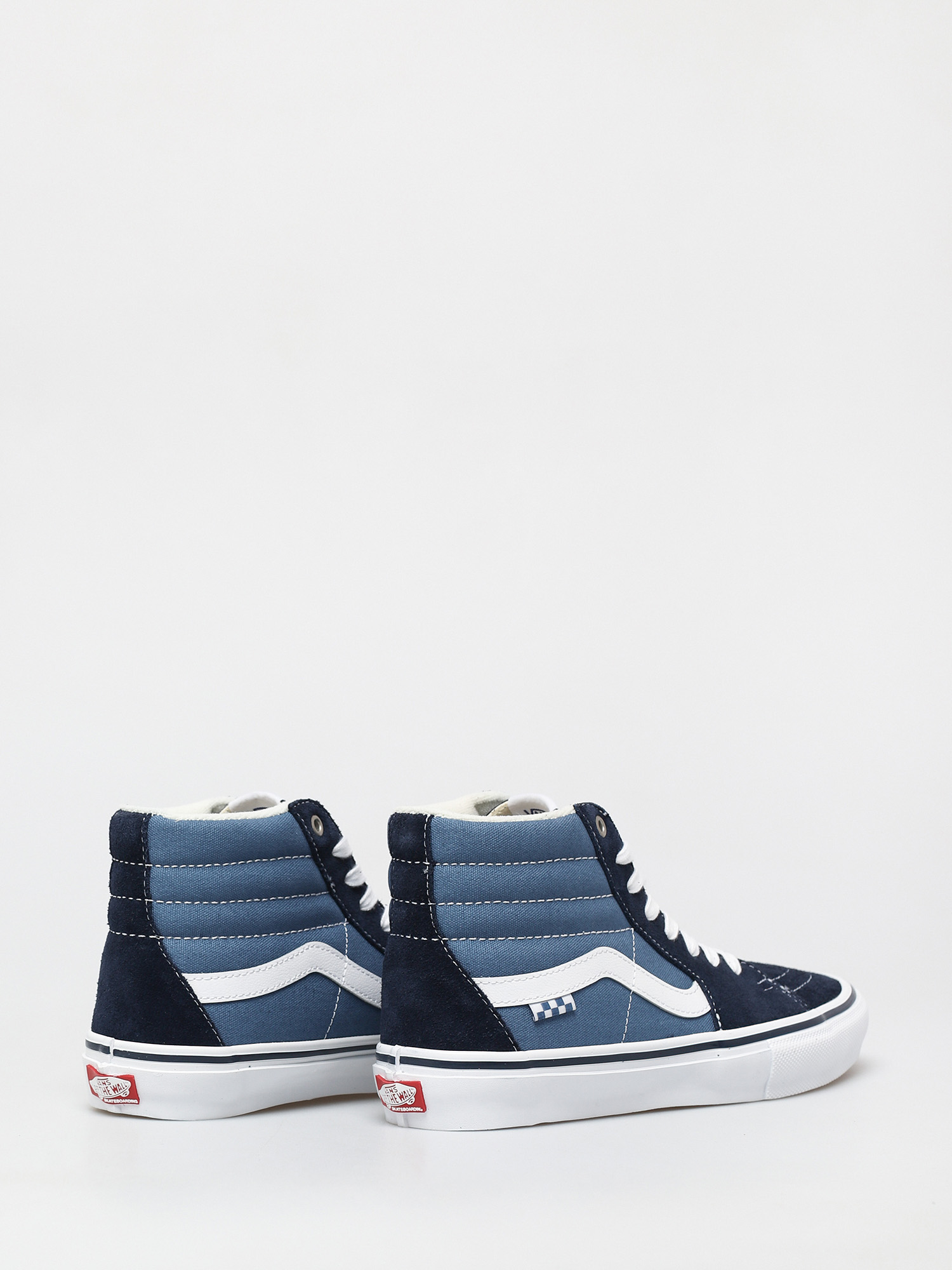 Vans Skate Sk8 Hi Cipők (navy/white)