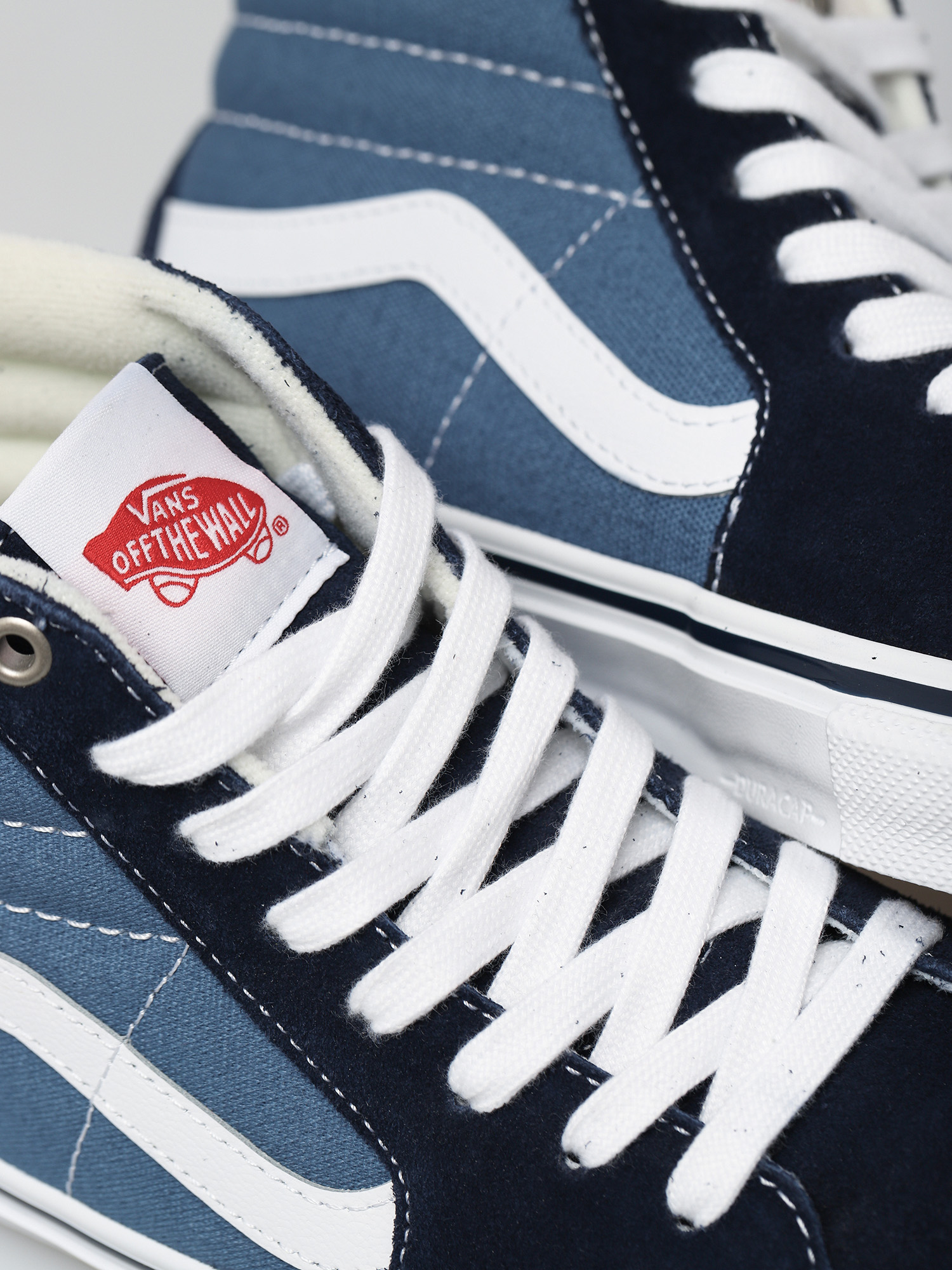 Vans Skate Sk8 Hi Cipők (navy/white)