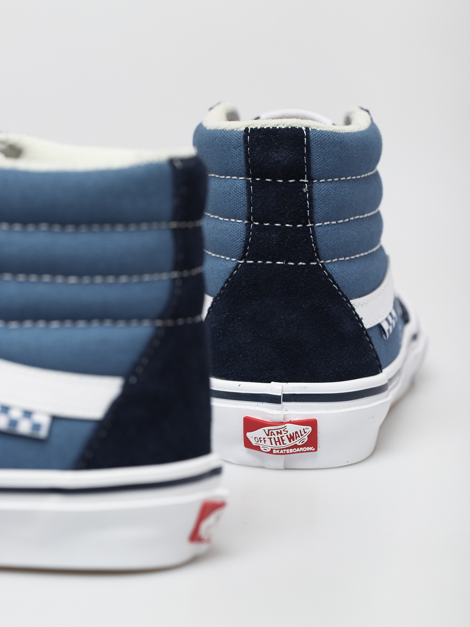 Vans Skate Sk8 Hi Cipők (navy/white)