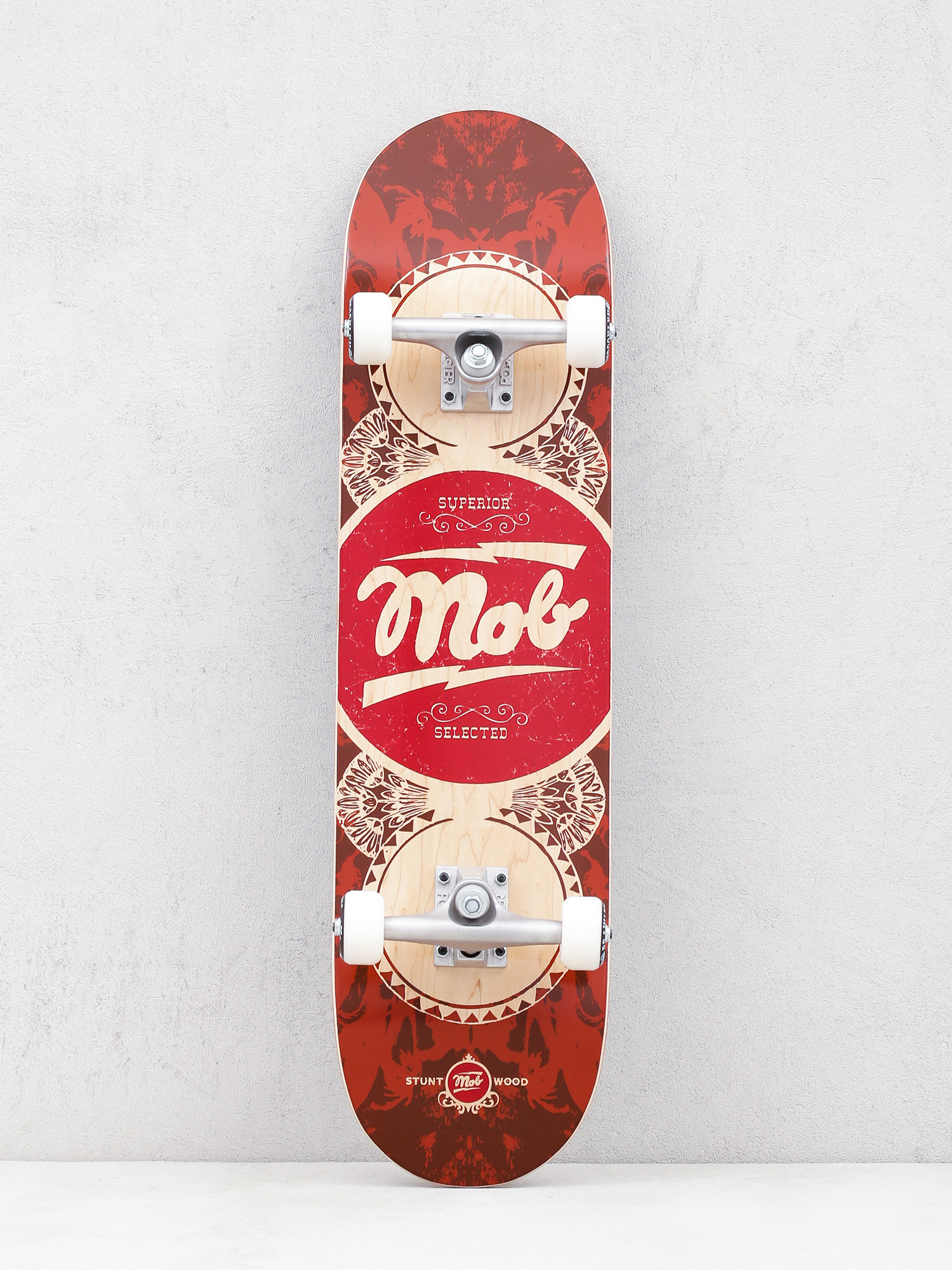 Mob Skateboards Gold Label Komplett gördeszka (cardinal)