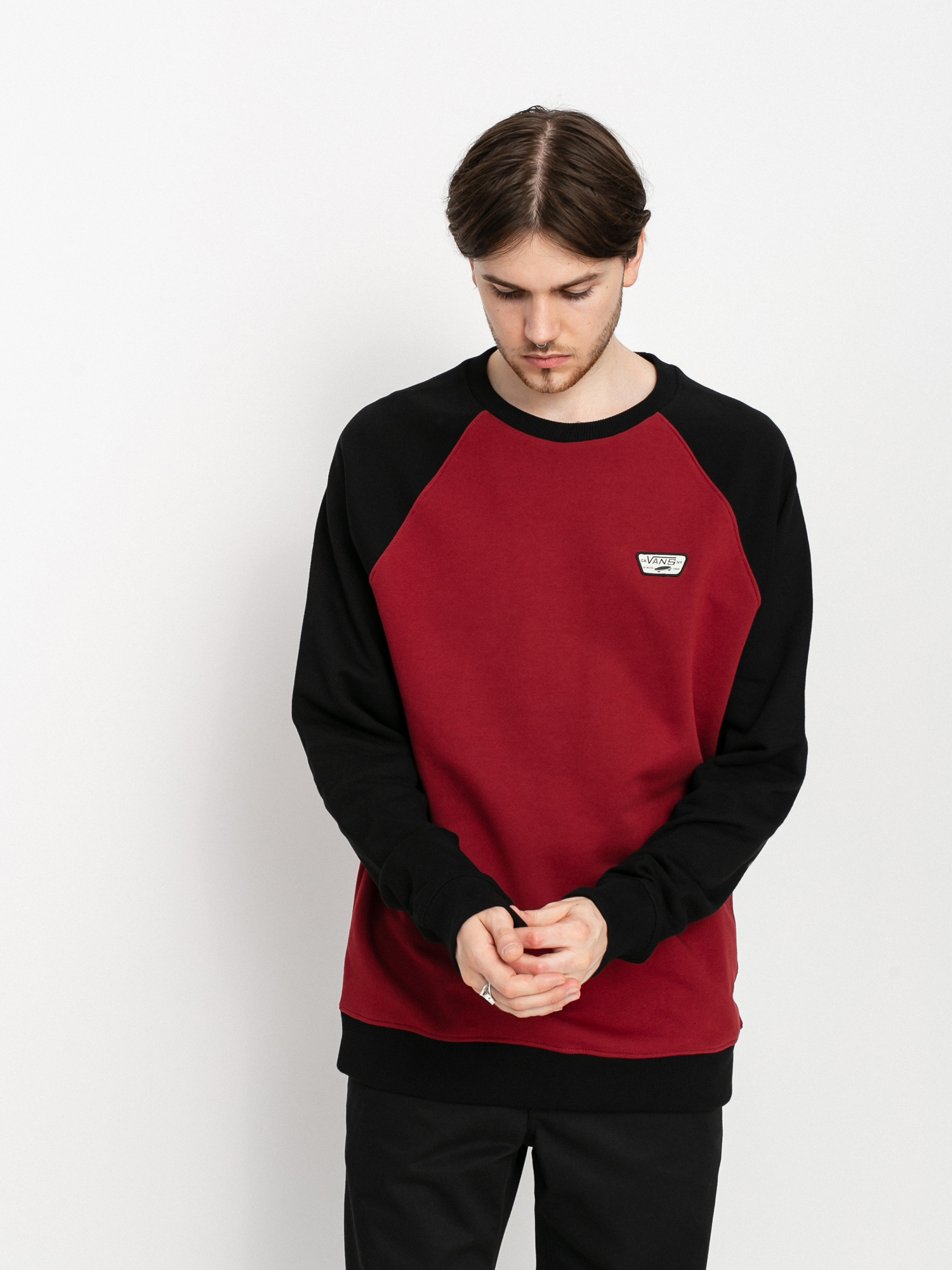 Vans Rutland III Pulóver (pomegranate/black)