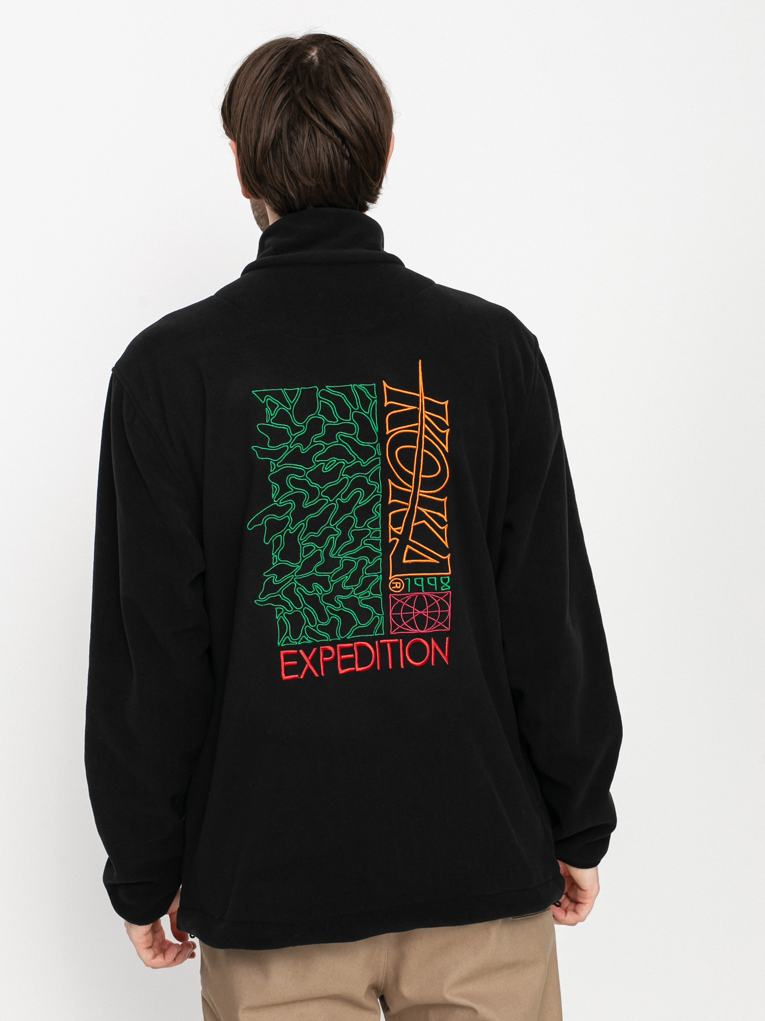 Férfi Koka Expedition Polár pulóver (black)