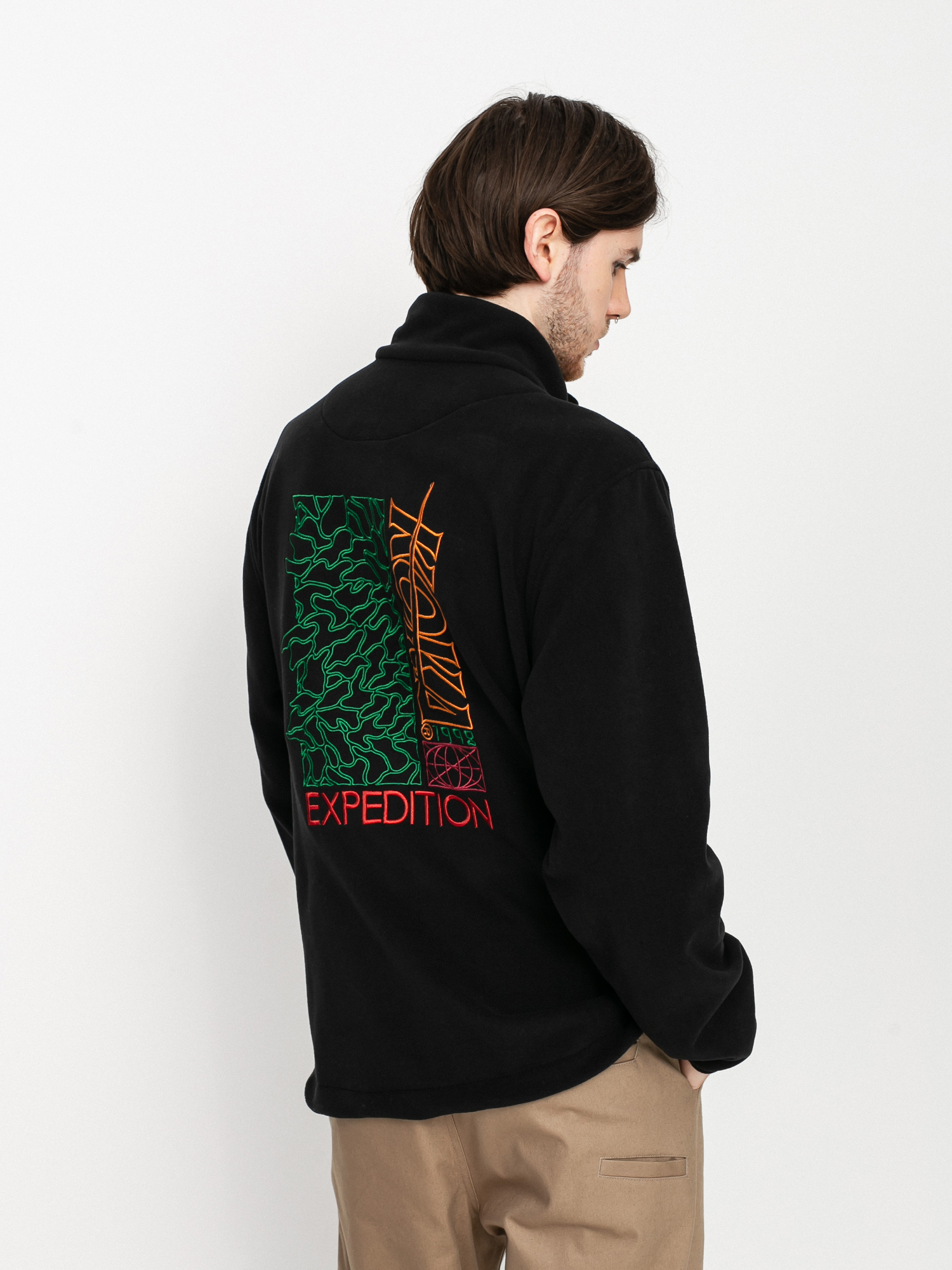 Férfi Koka Expedition Polár pulóver (black)