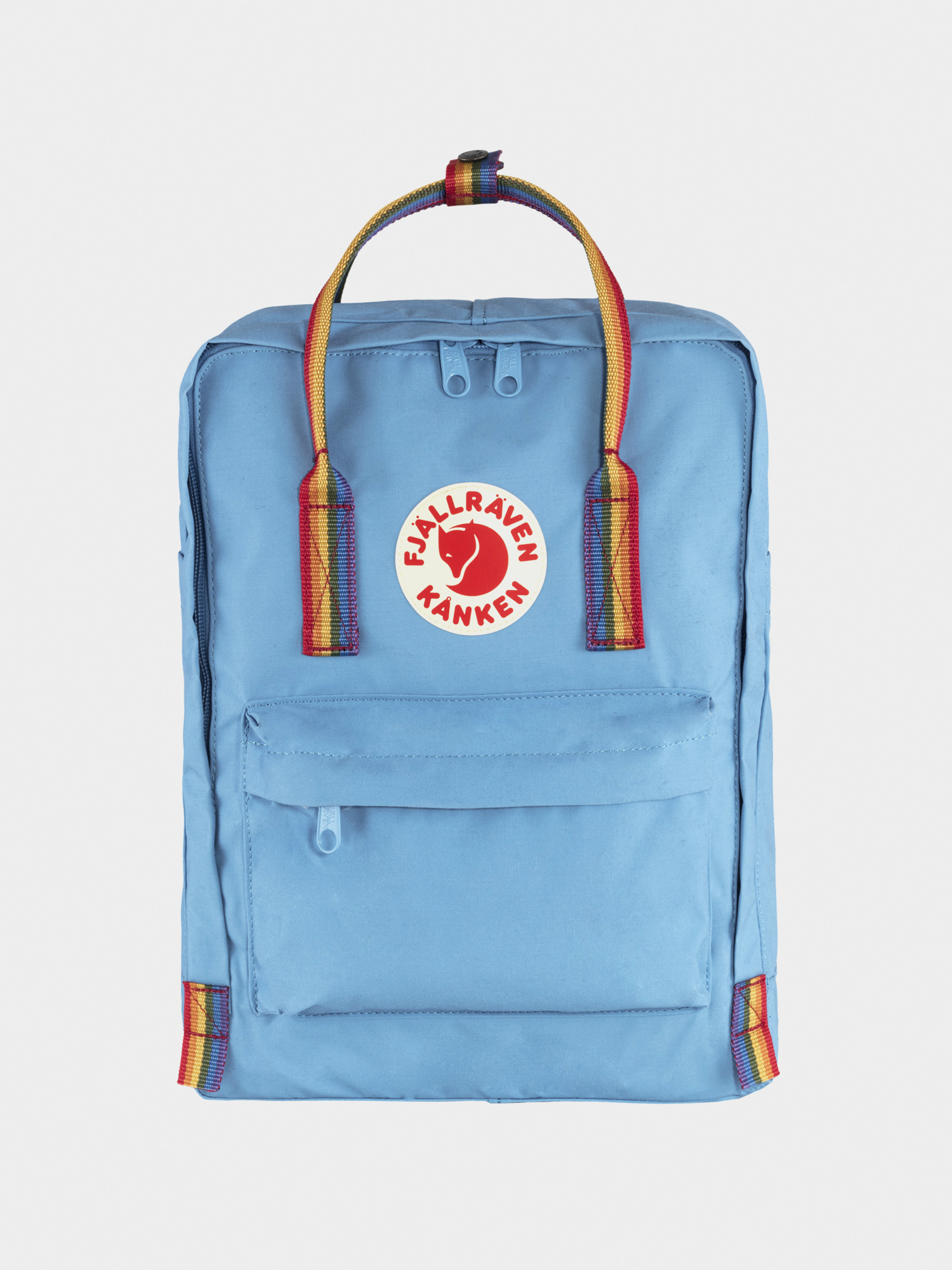 Fjallraven Kanken Rainbow Hátizsák (air blue/rainbow pattern)
