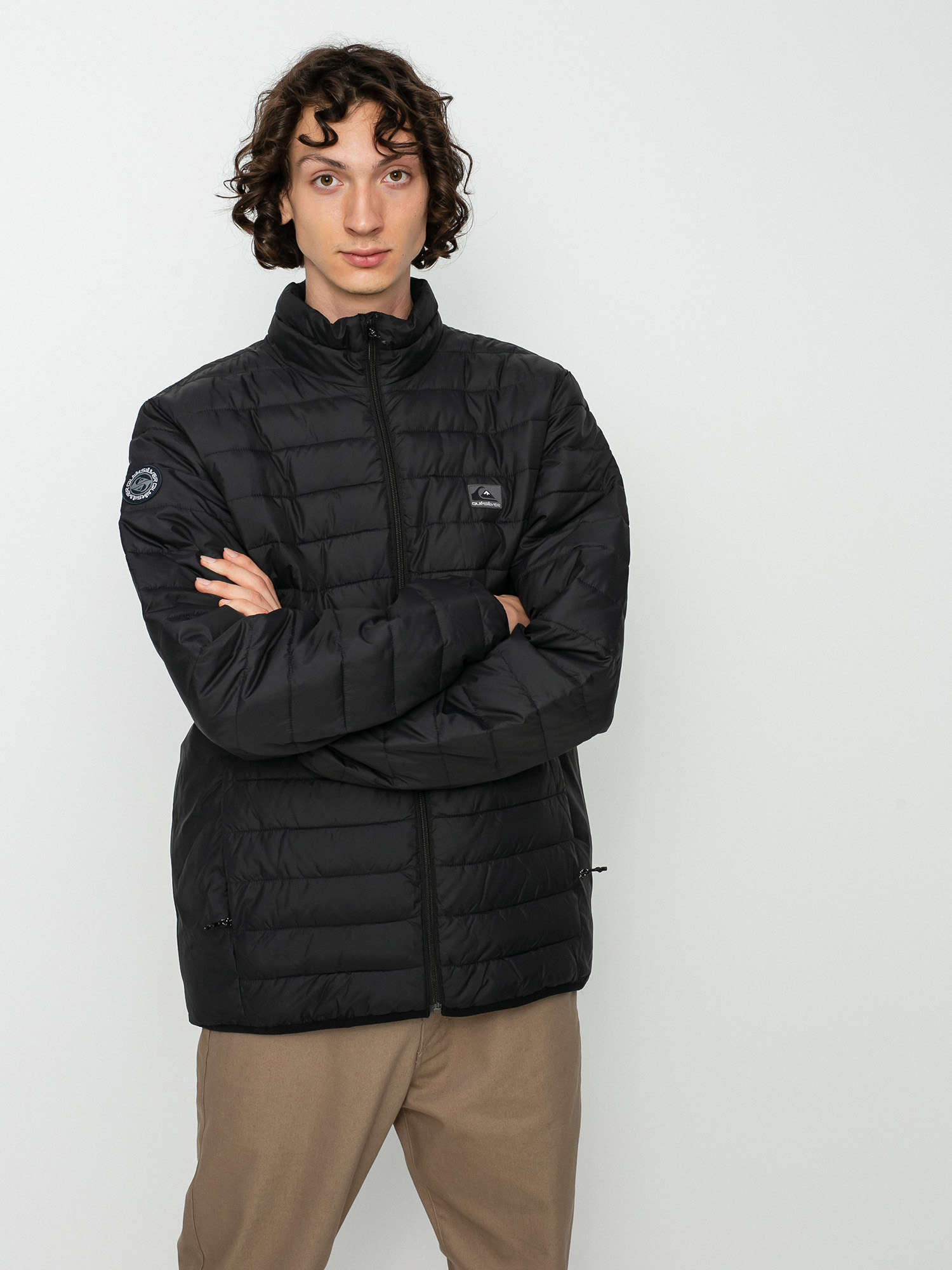 Quiksilver Scaly Fz Dzseki (black)