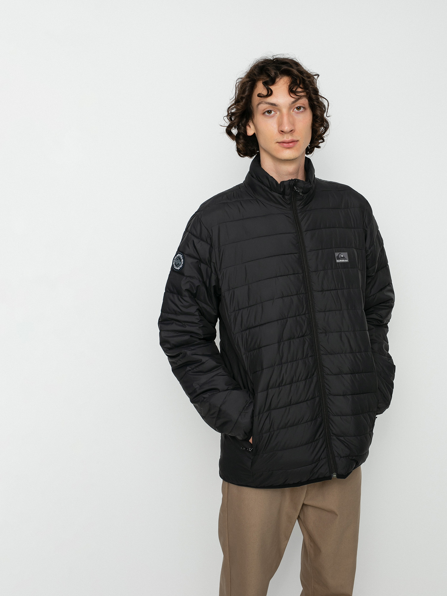 Quiksilver Scaly Fz Dzseki (black)