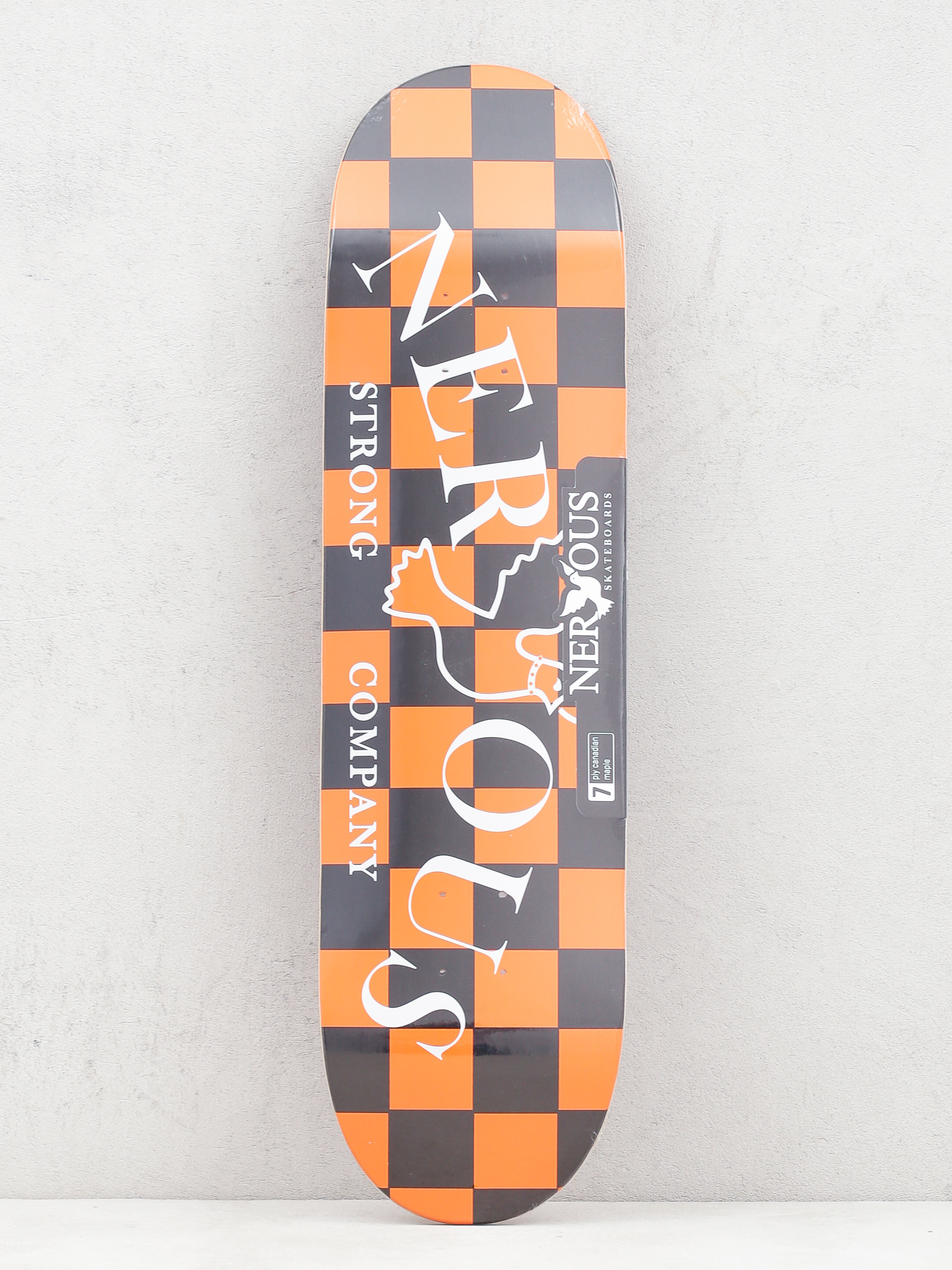 Nervous Checker Gördeszka lap (orange)