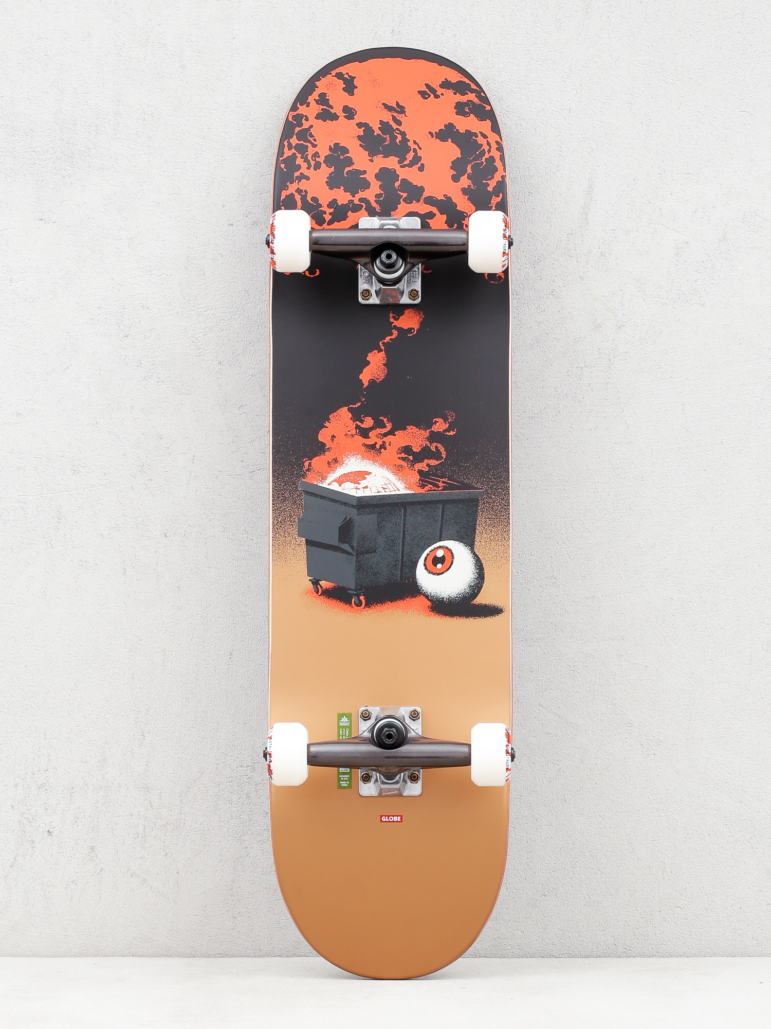 Globe Komplett gördeszka G2 On The Brink (dumpster fire)