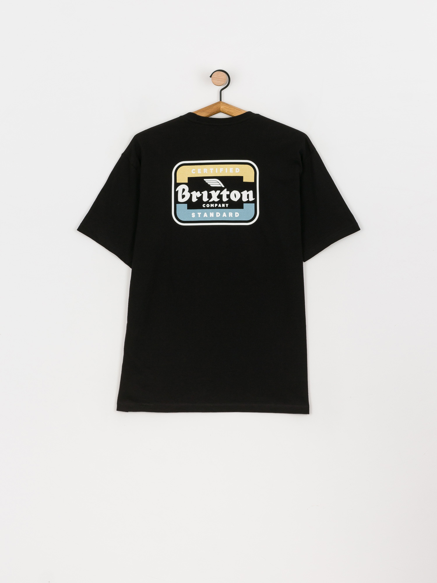 Brixton Quill póló (black/blue)