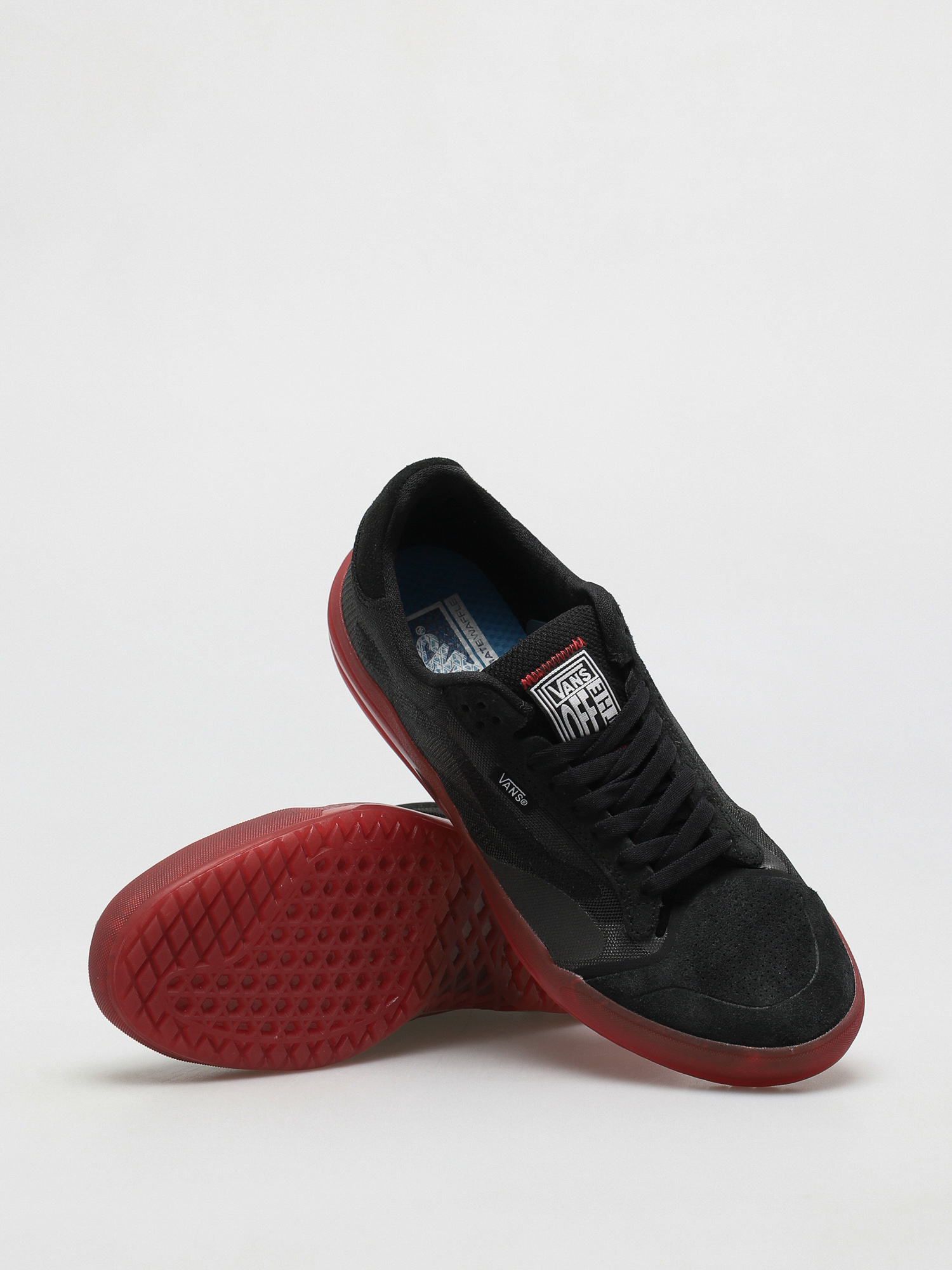 Vans Evdnt Ultimatewaffle Cipők (black/red)