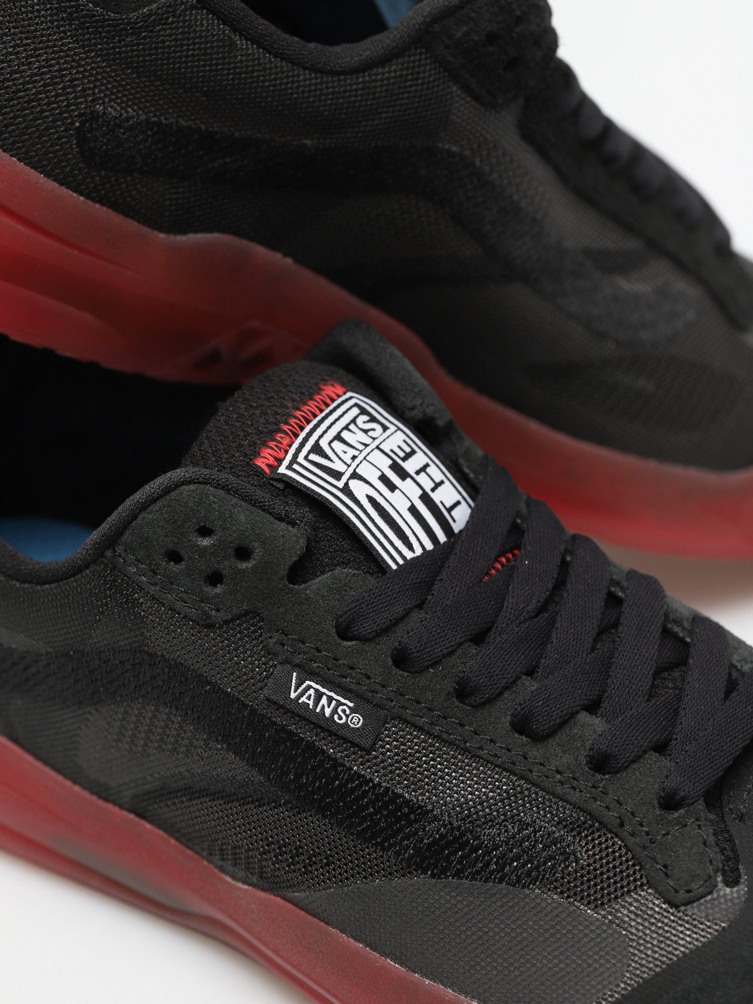 Vans Evdnt Ultimatewaffle Cipők (black/red)