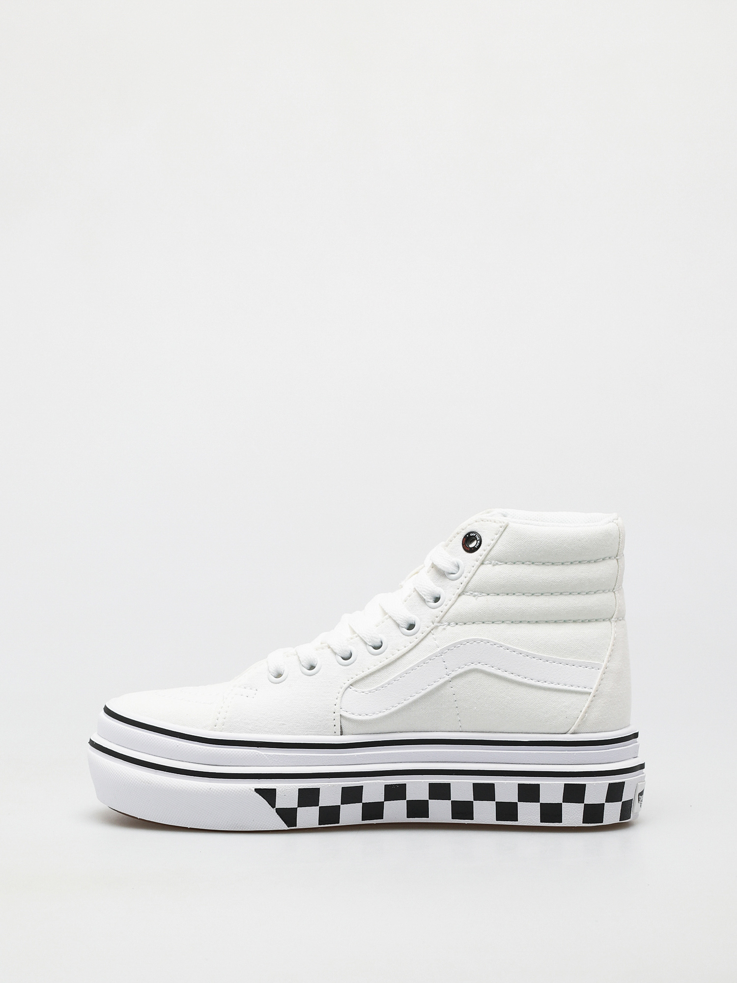 Vans Super Comfycush Sk8 Hi Cipők (canvas/true white/black)