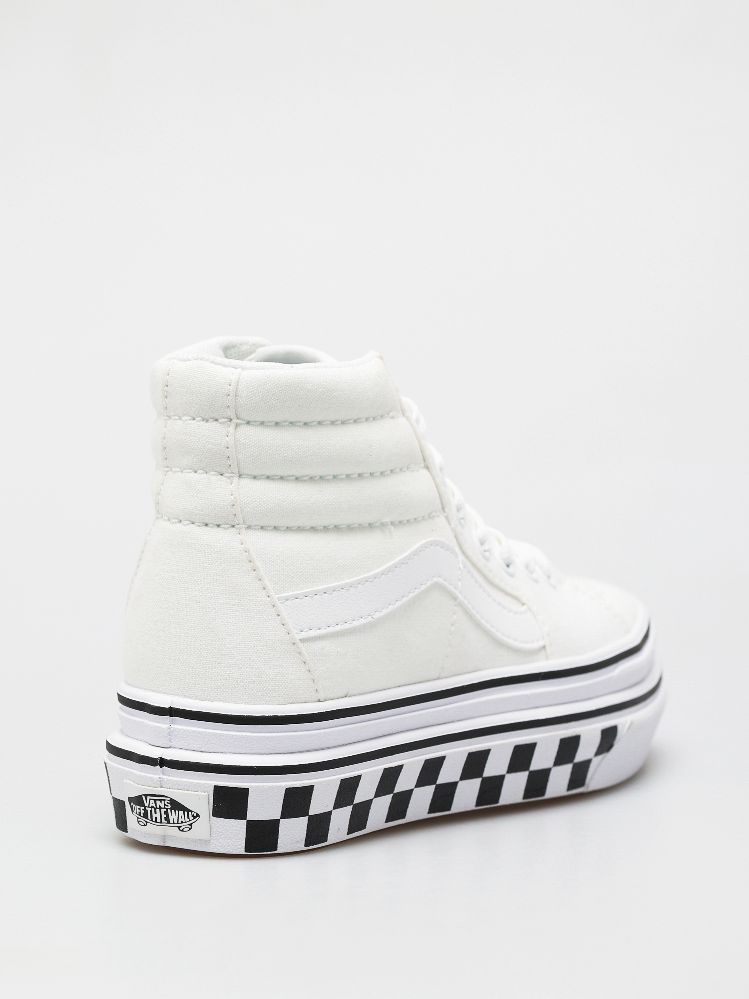 Vans Super Comfycush Sk8 Hi Cipők (canvas/true white/black)