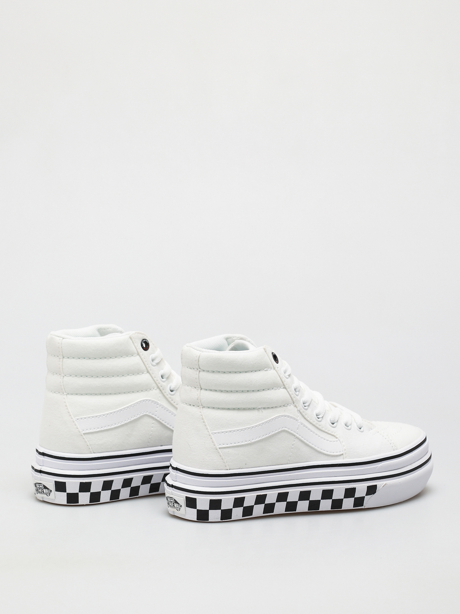 Vans Super Comfycush Sk8 Hi Cipők (canvas/true white/black)