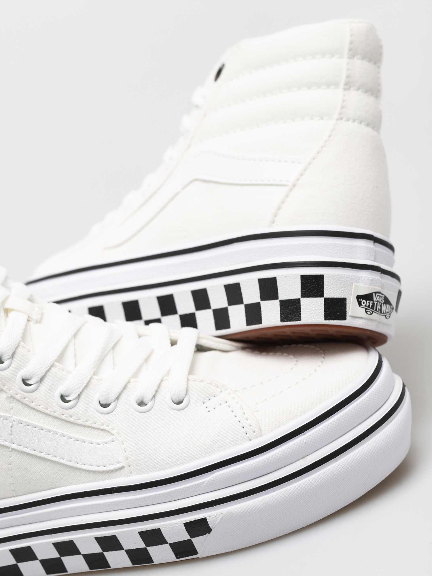Vans Super Comfycush Sk8 Hi Cipők (canvas/true white/black)