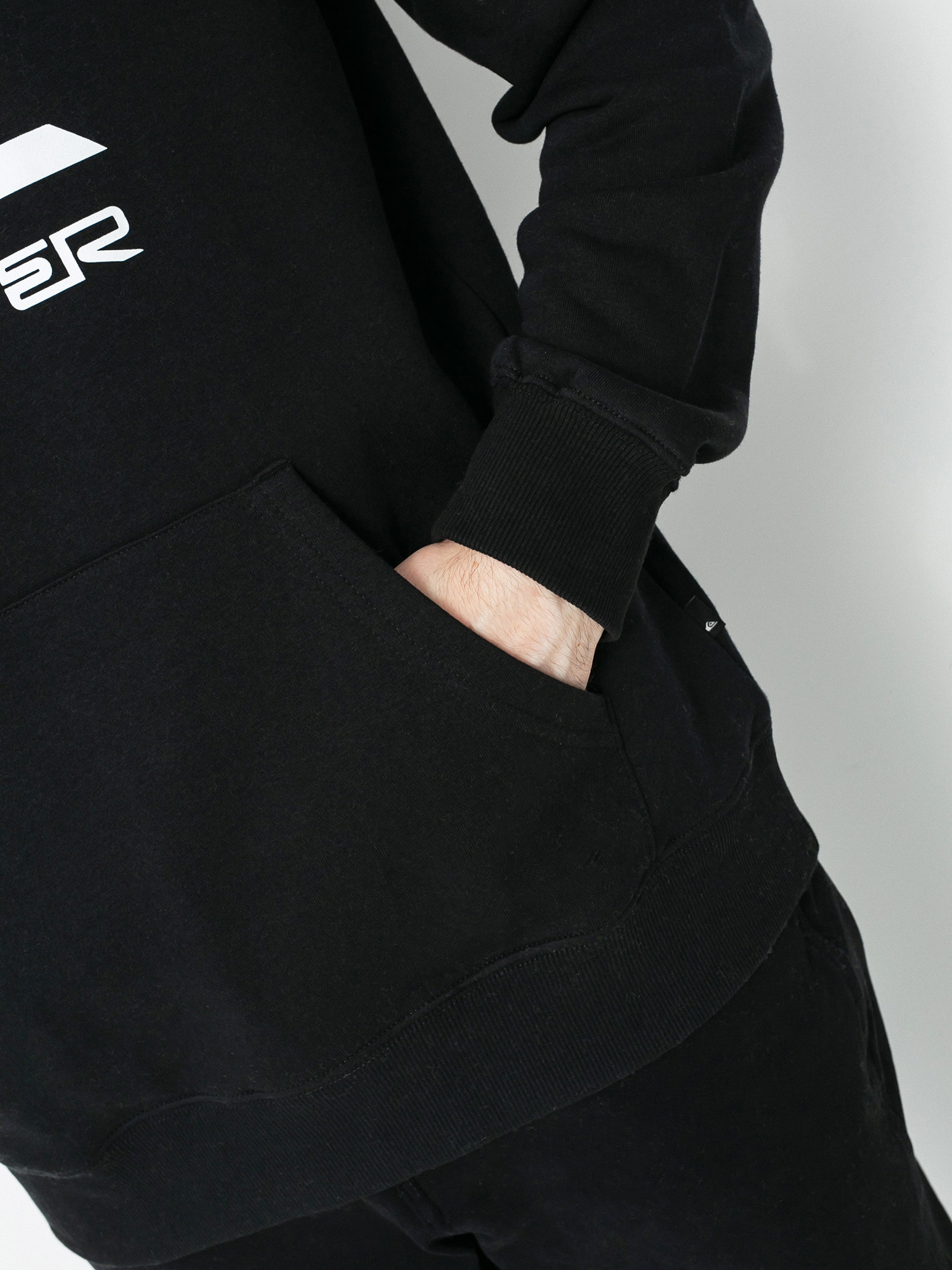 Quiksilver Big Logo HD Kapucnis pulóver (black)