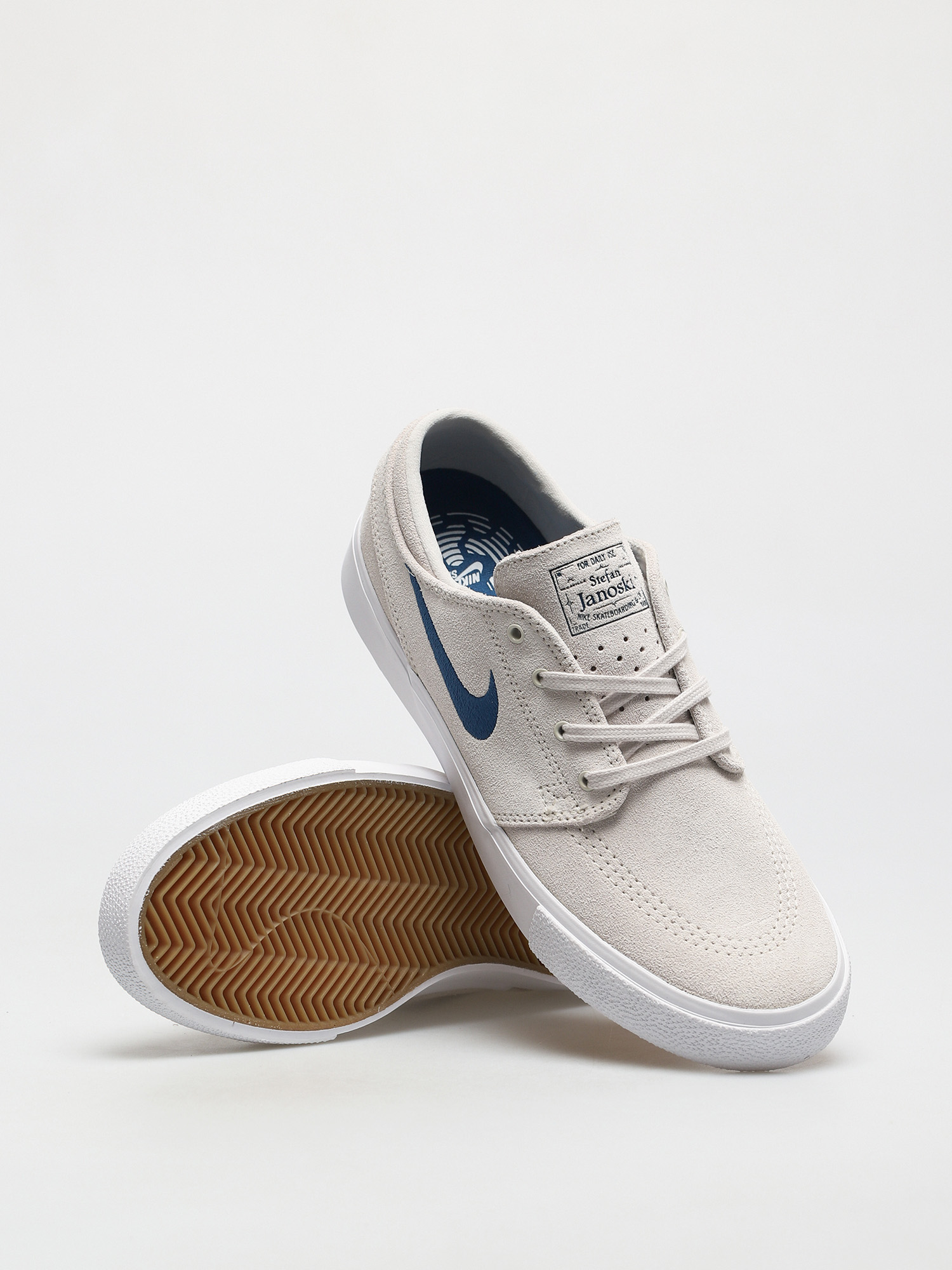 Nike SB Zoom Stefan Janoski RM Cipők (summit white/court blue summit white)