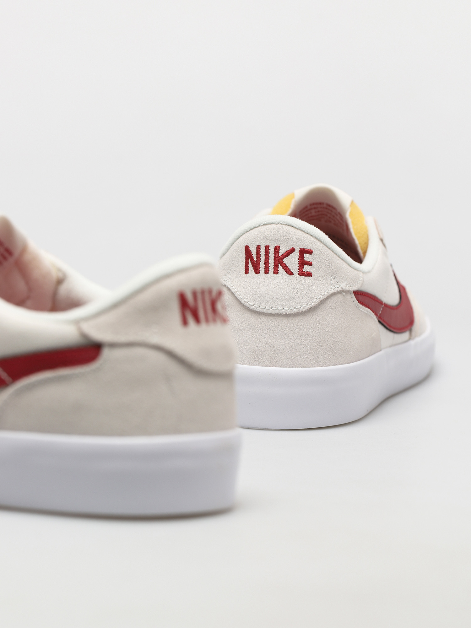 Nike SB Heritage Vulc Cipők (summit white/gym red summit white white)