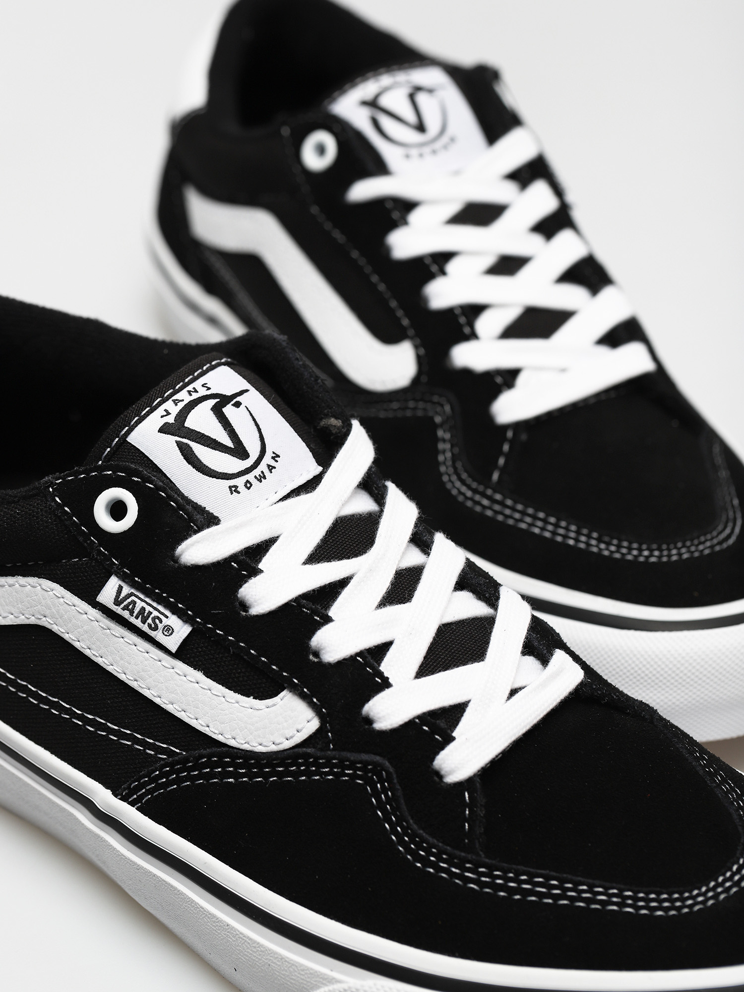 Vans Rowan Cipők (black/true white)