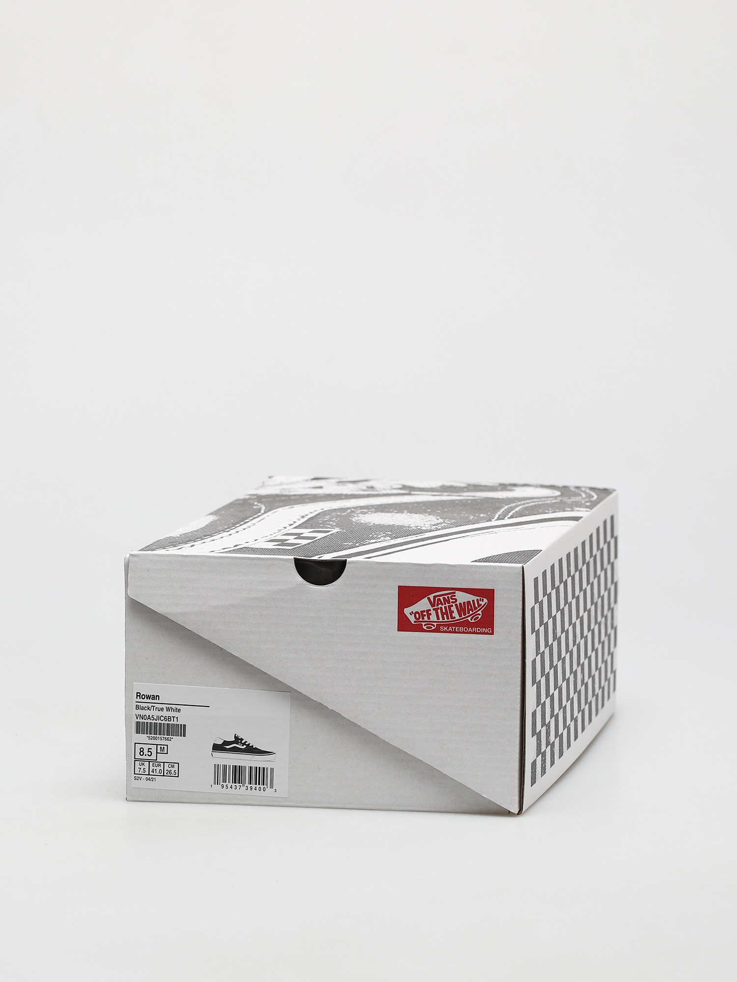 Vans Rowan Cipők (black/true white)