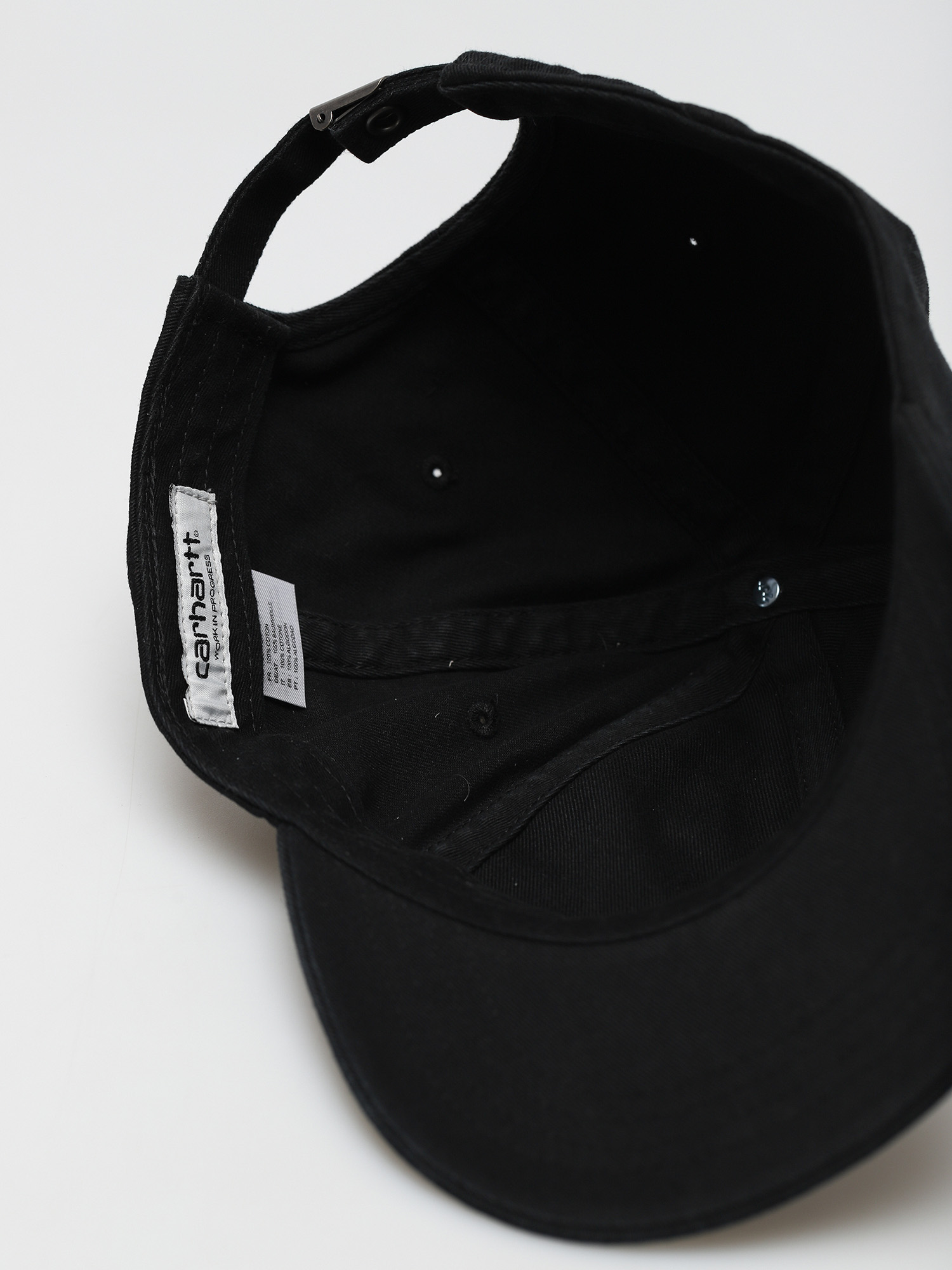 Carhartt WIP Madison Logo Baseball sapka (black/white)