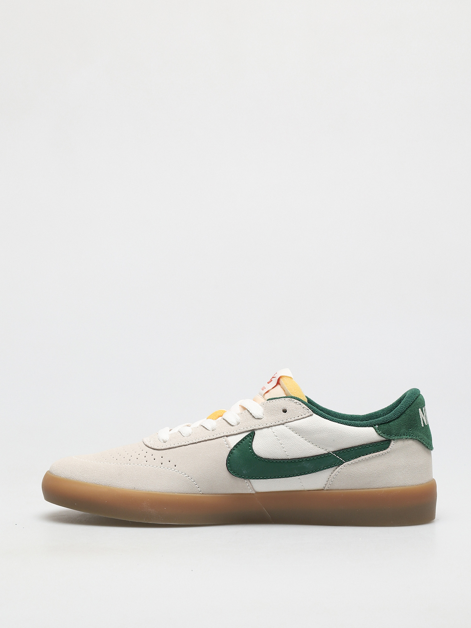 Nike SB Heritage Vulc Cipők (sail/gorge green sail safety orange)