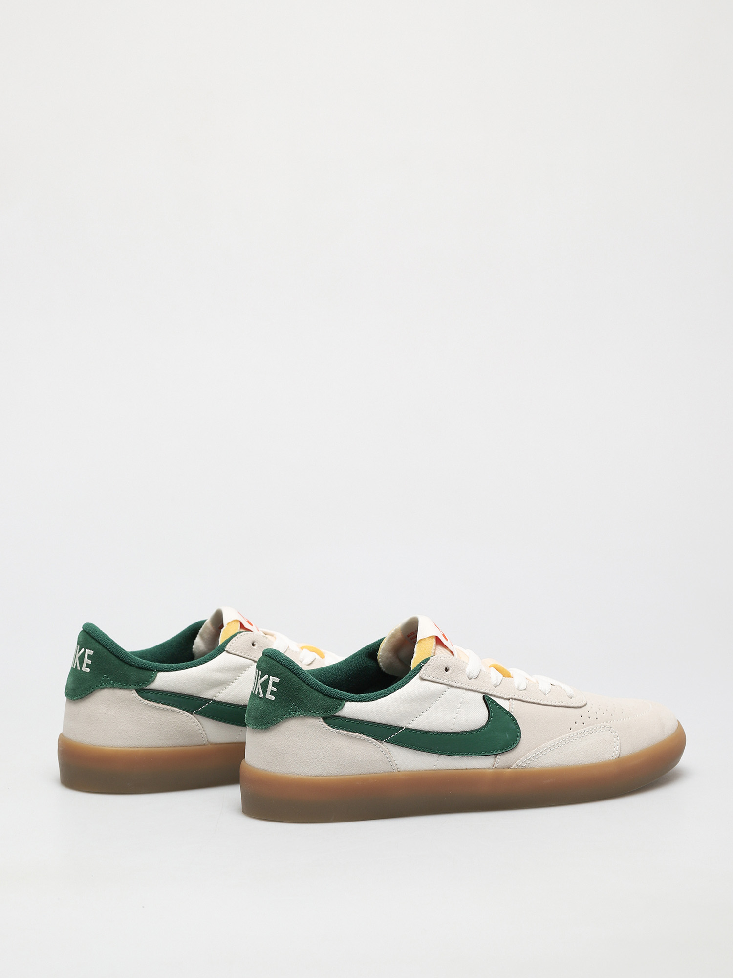 Nike SB Heritage Vulc Cipők (sail/gorge green sail safety orange)