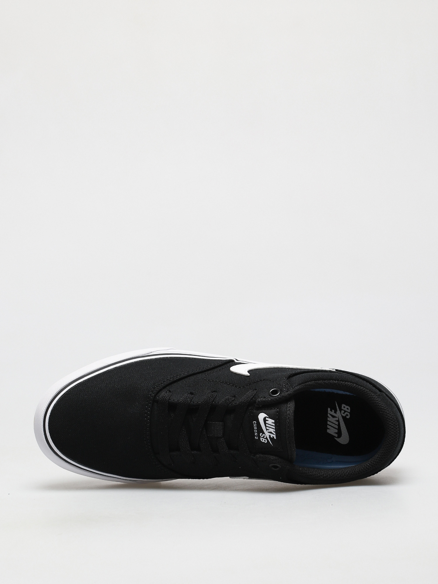 Nike SB Chron 2 Canvas Cipők (black/white black)