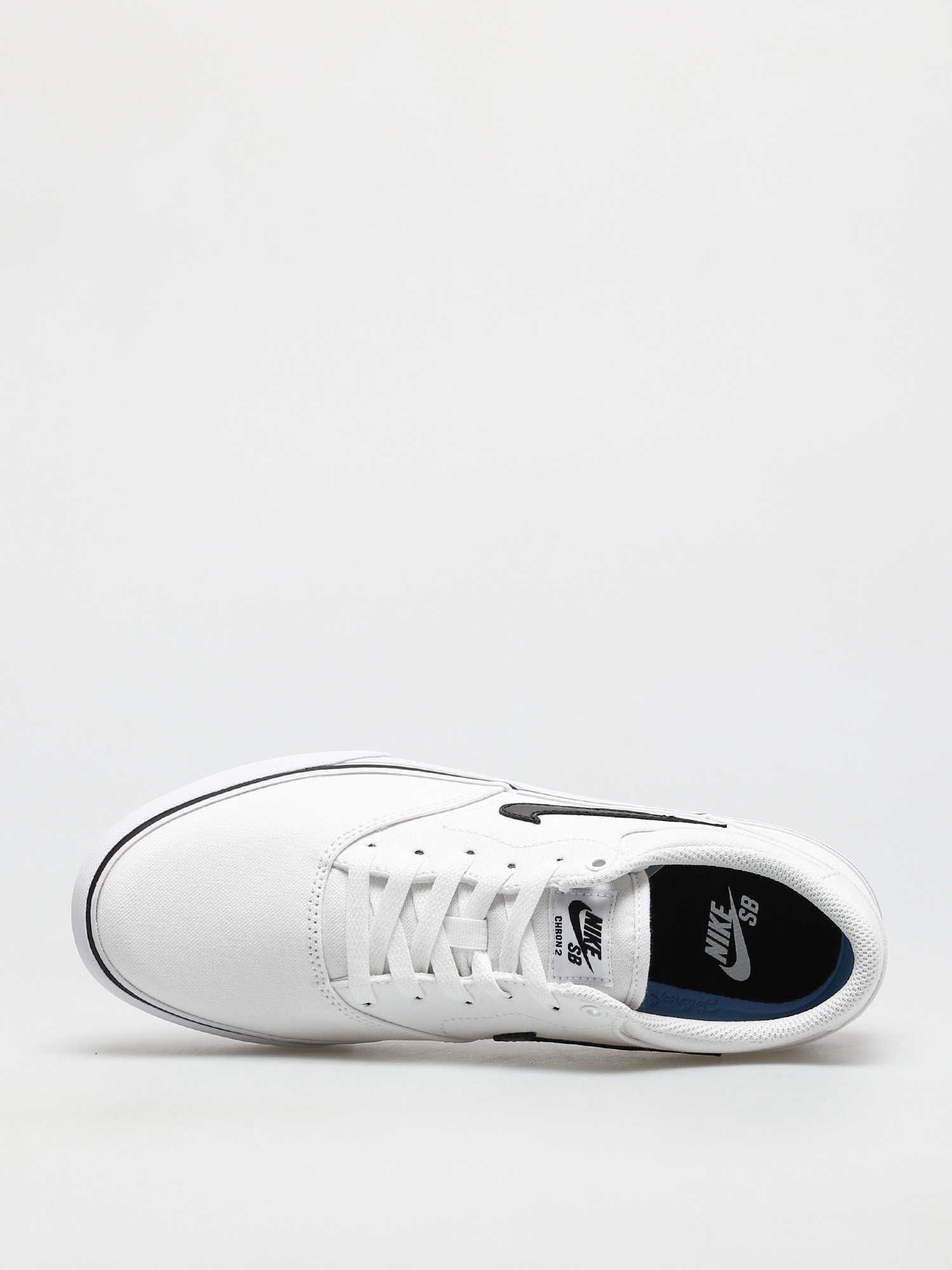 Nike SB Chron 2 Canvas Cipők (white/black white)