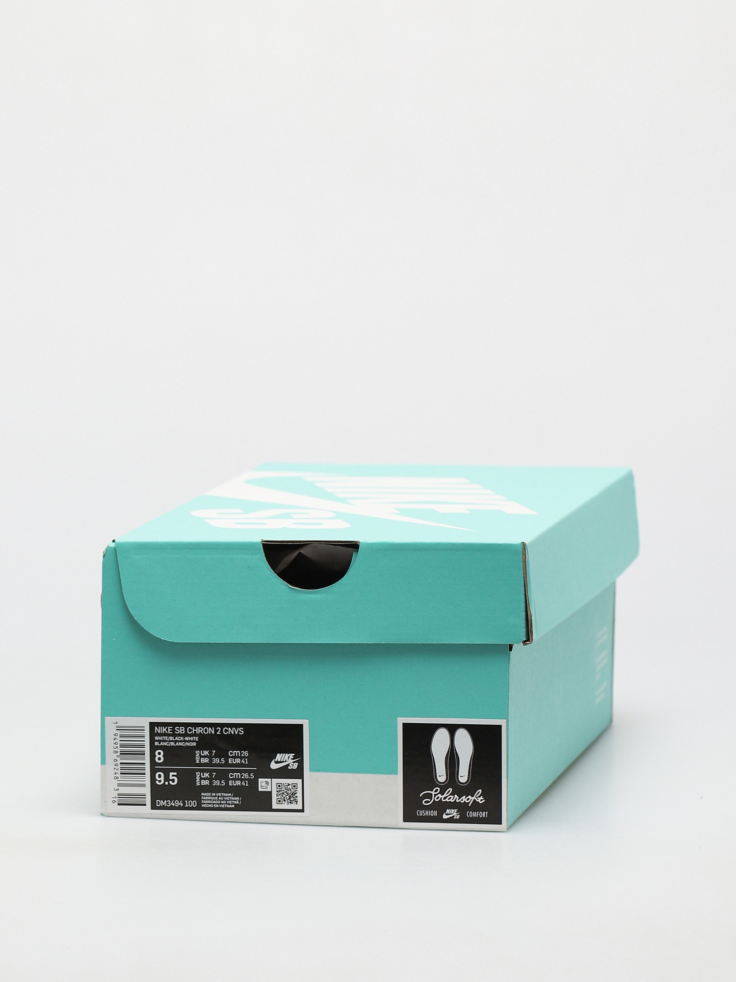 Nike SB Chron 2 Canvas Cipők (white/black white)