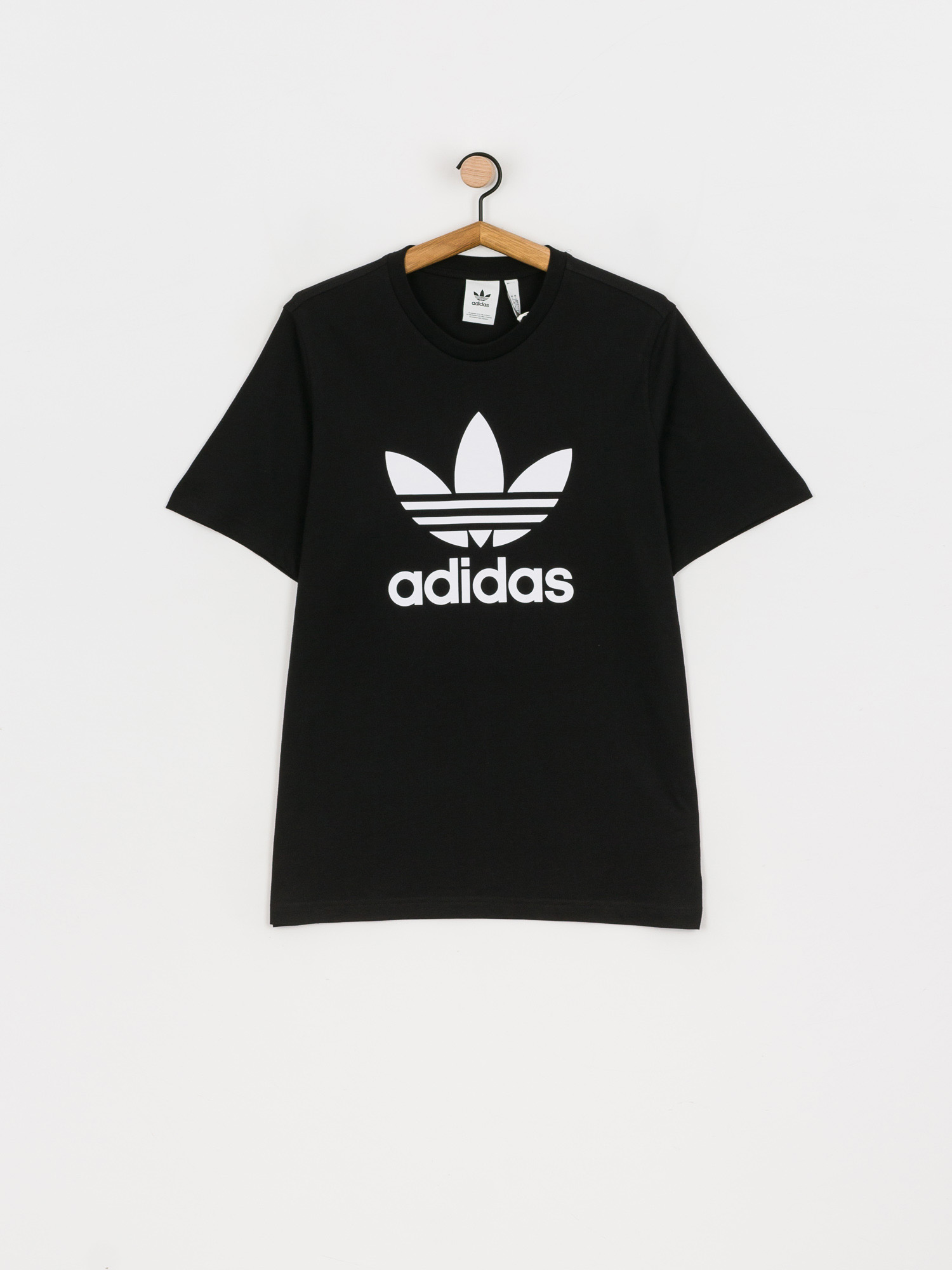 adidas Originals Trefoil póló (black/white)