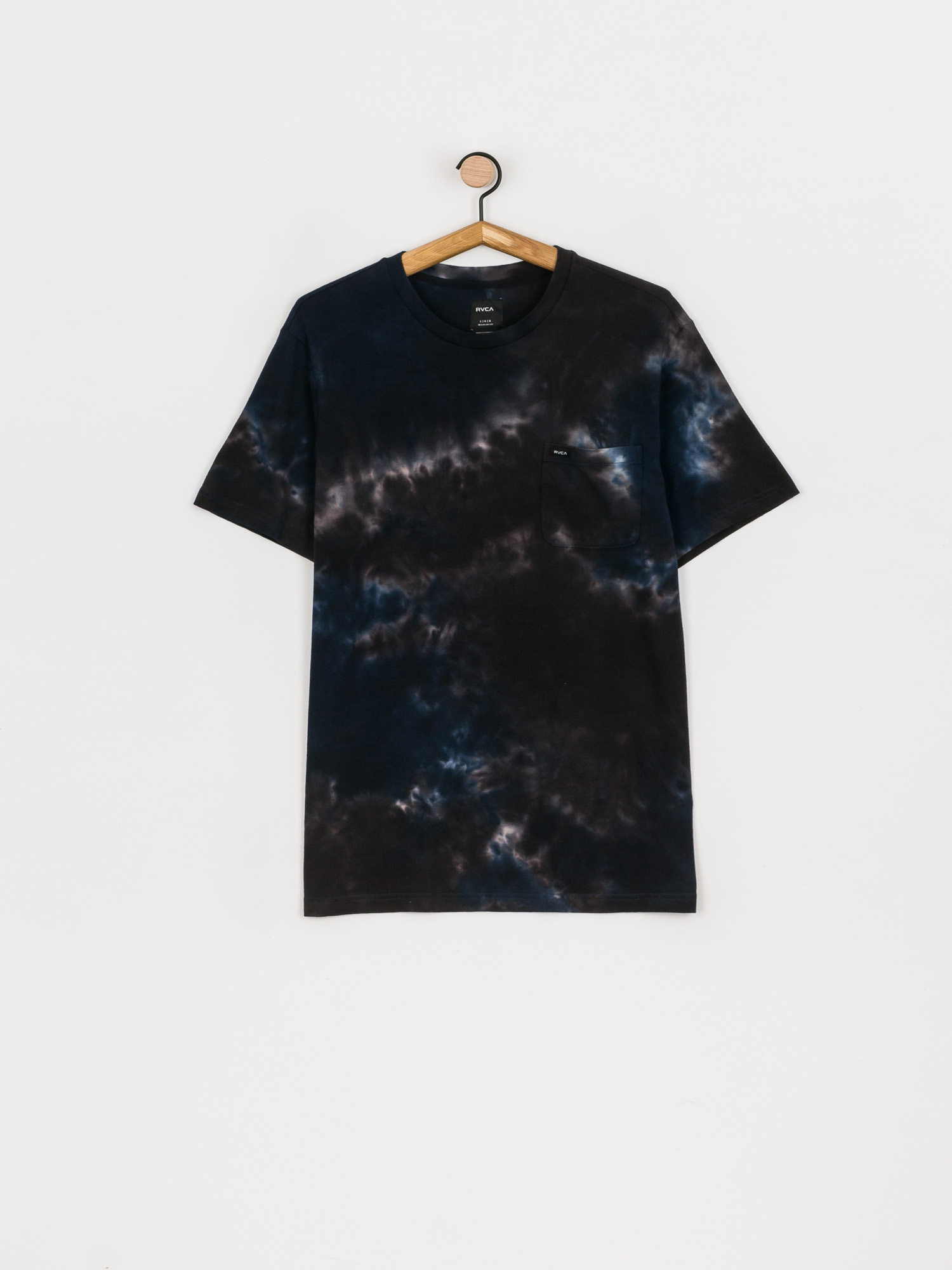 RVCA Manic Tie Dye póló (navy tie dye)