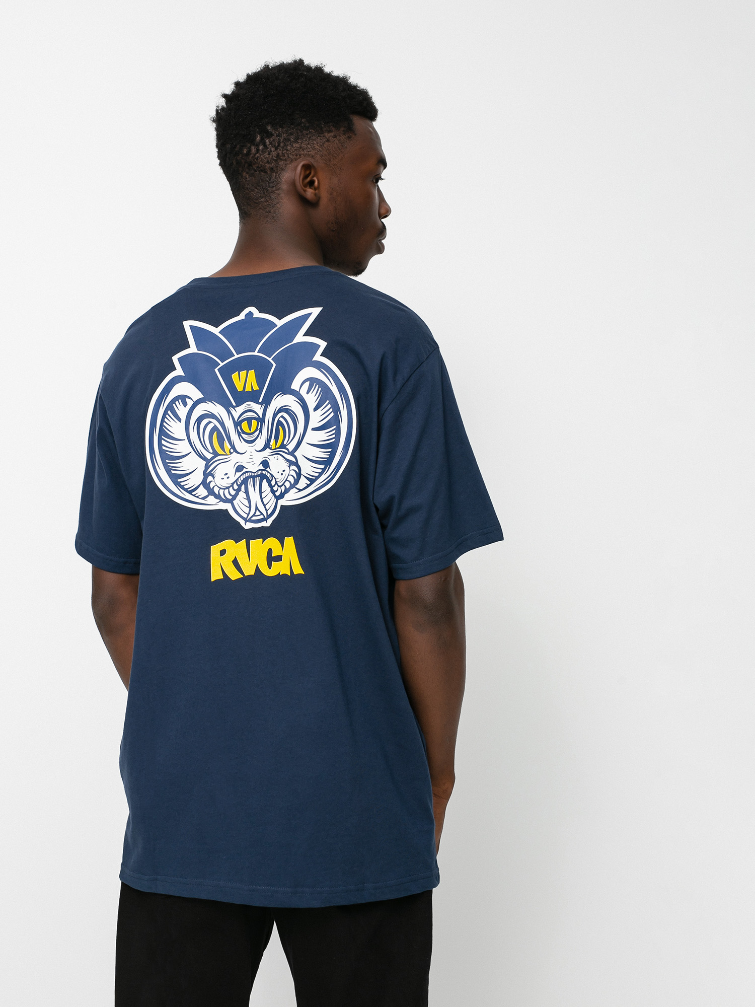RVCA Snake póló (moody blue)
