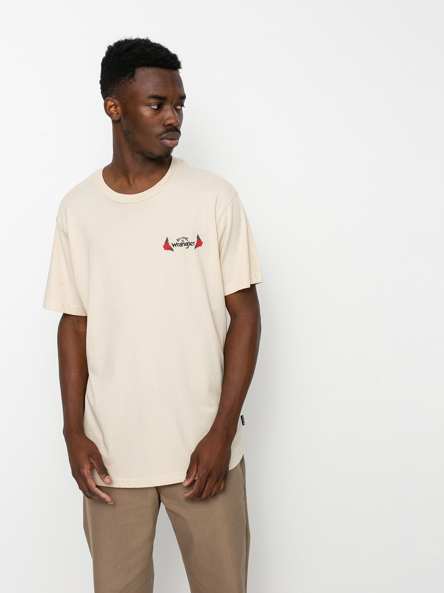 Billabong X Wrangler Saguaro póló (natural)