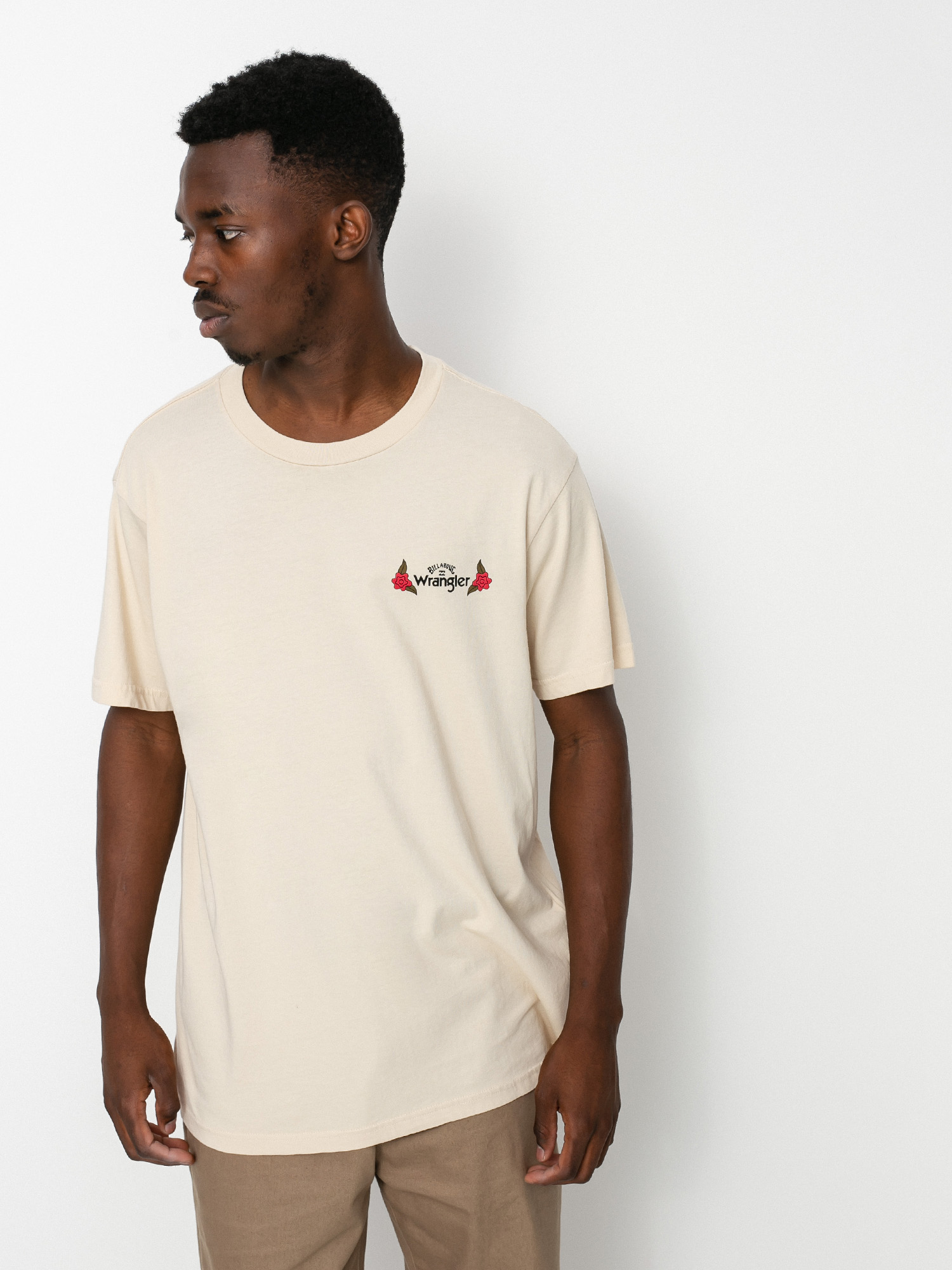 Billabong X Wrangler Saguaro póló (natural)